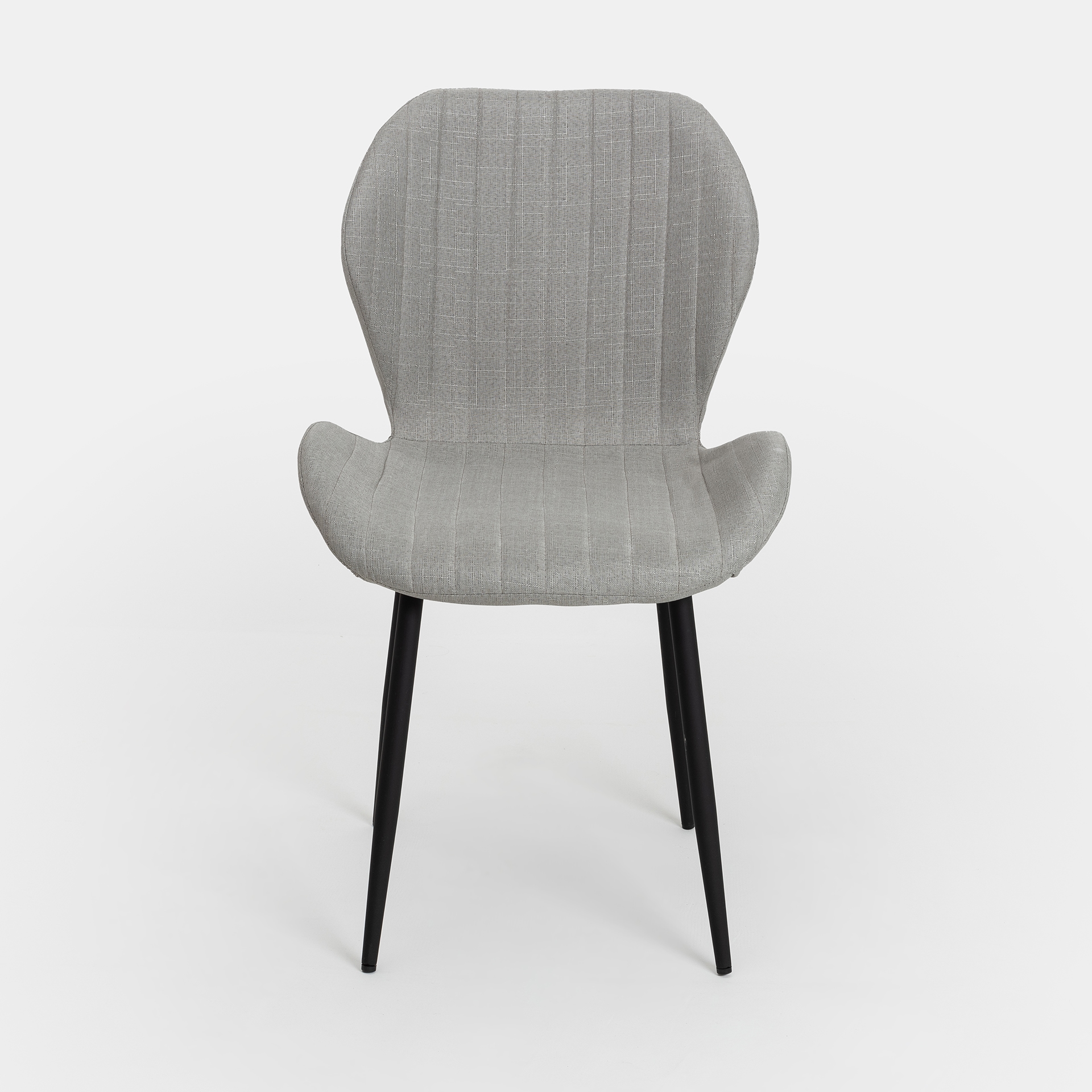 Silla de comedor gris Lydia 54x50x86cm Clau&Chloe