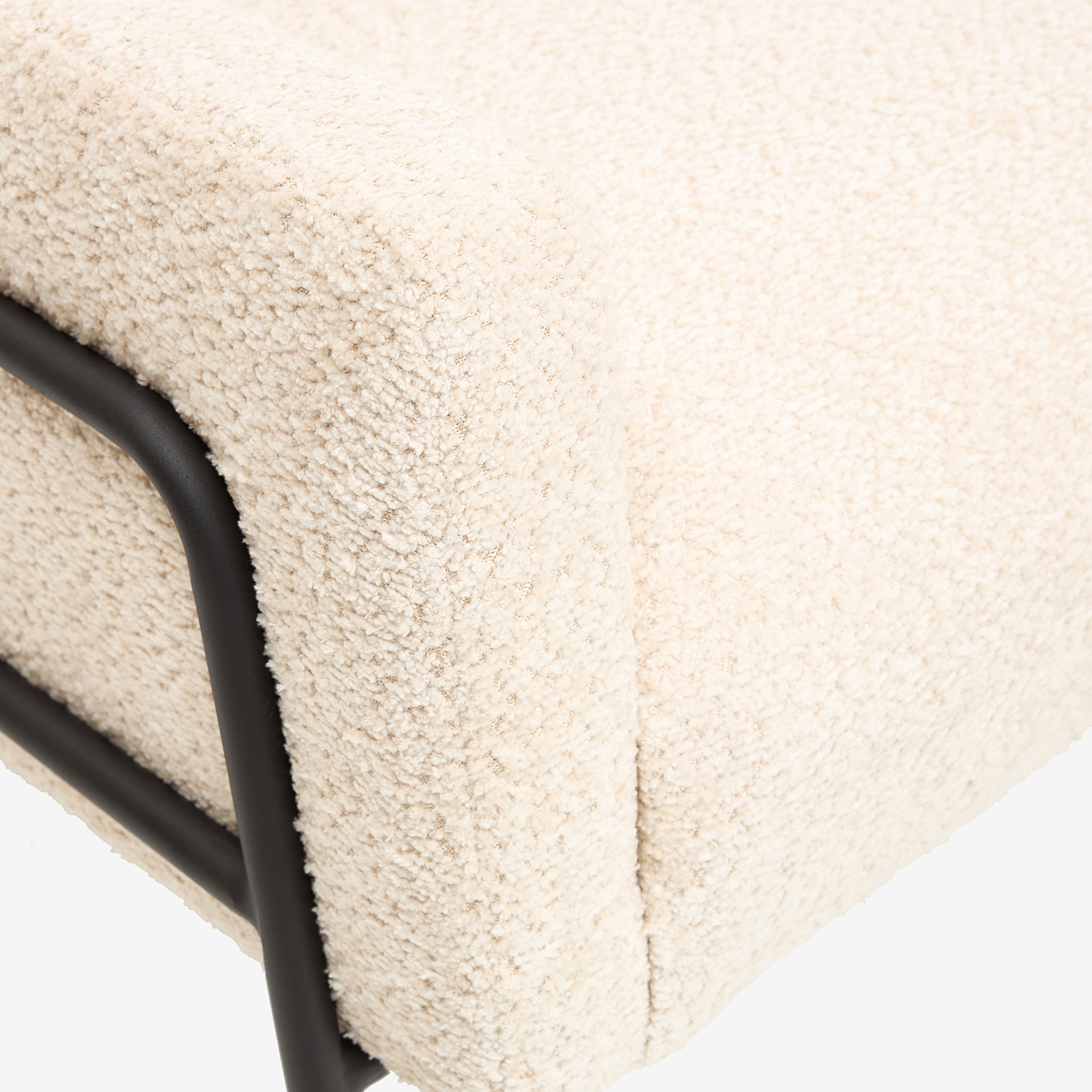 Butaca beige Mysteva 70x78x79cm Clau&Chloe