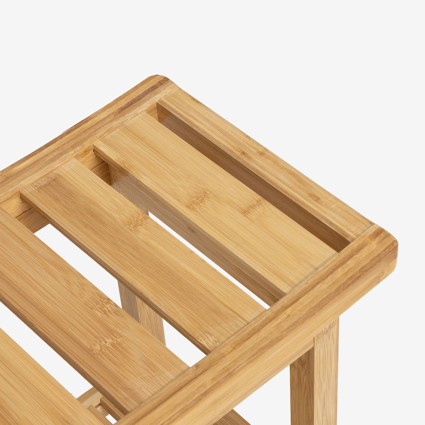 Taburete de bambú Aldo 40x25x46cm