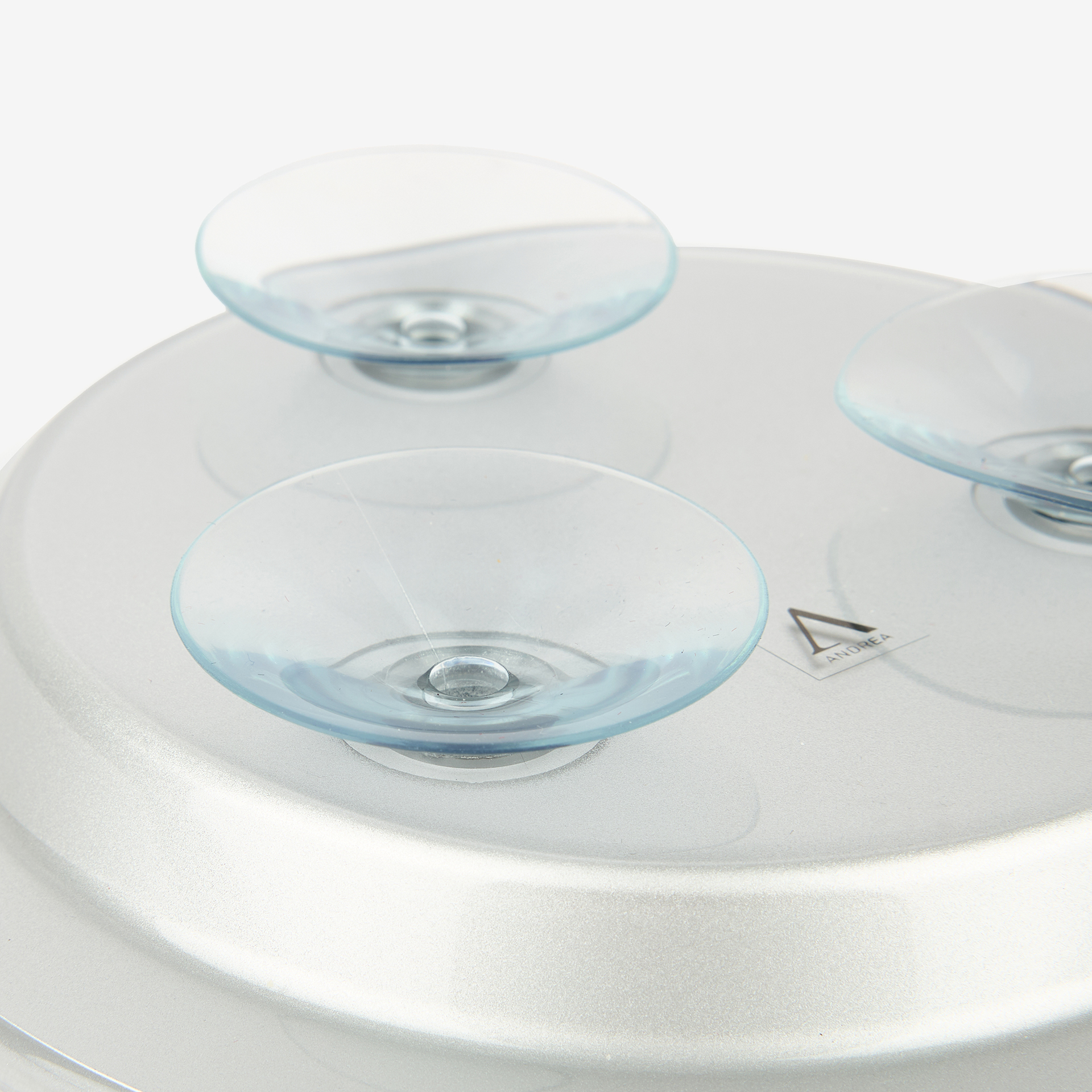 Espejo de baño 5 aumentos con ventosa Ø15cm