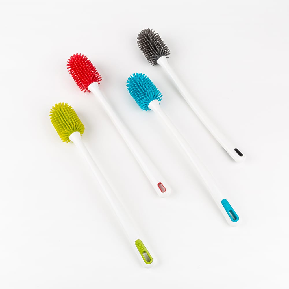 cepillo limpiabotellas de silicona