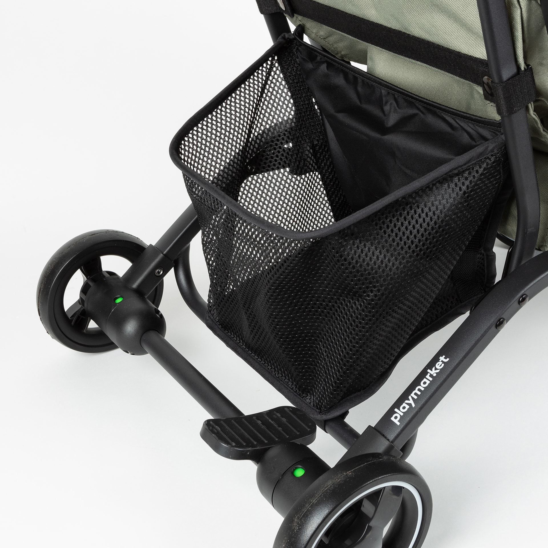 Carro de compra gris Pocket Playmarket