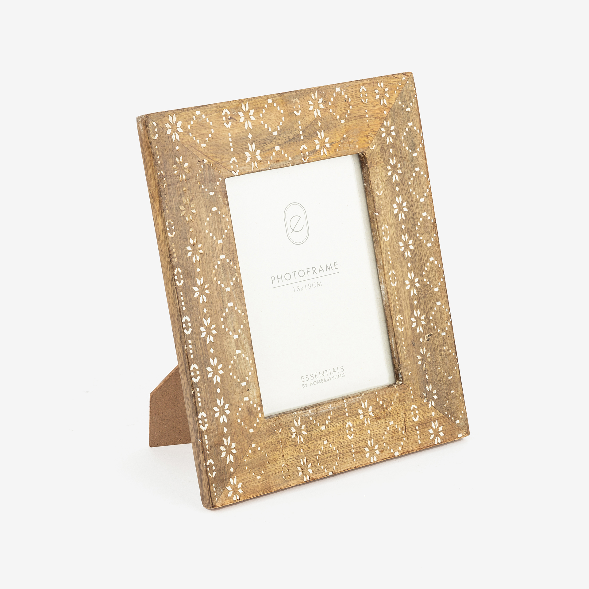 Marco de fotos de madera de mango Sevro 13x18cm