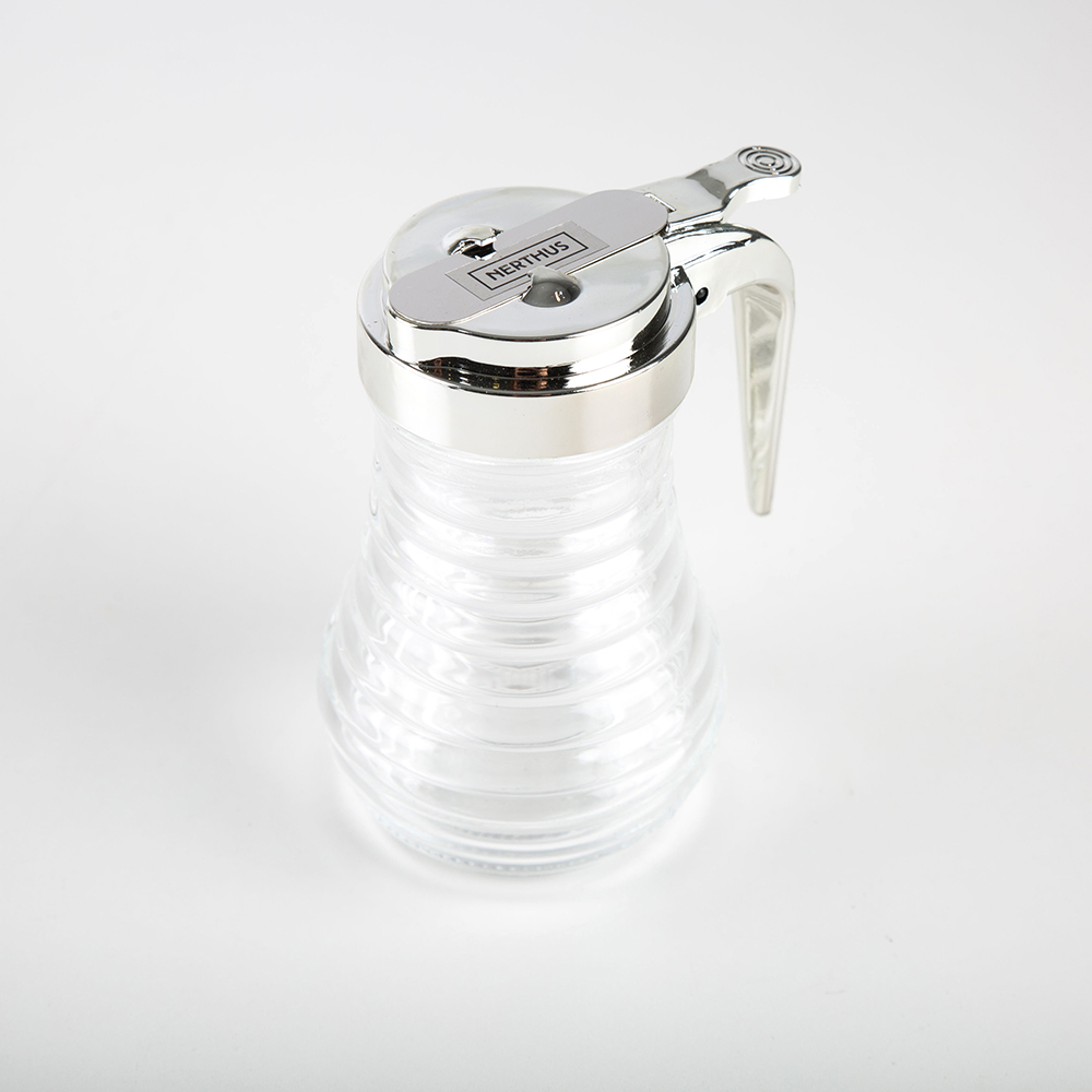 Dispensador de miel de cristal