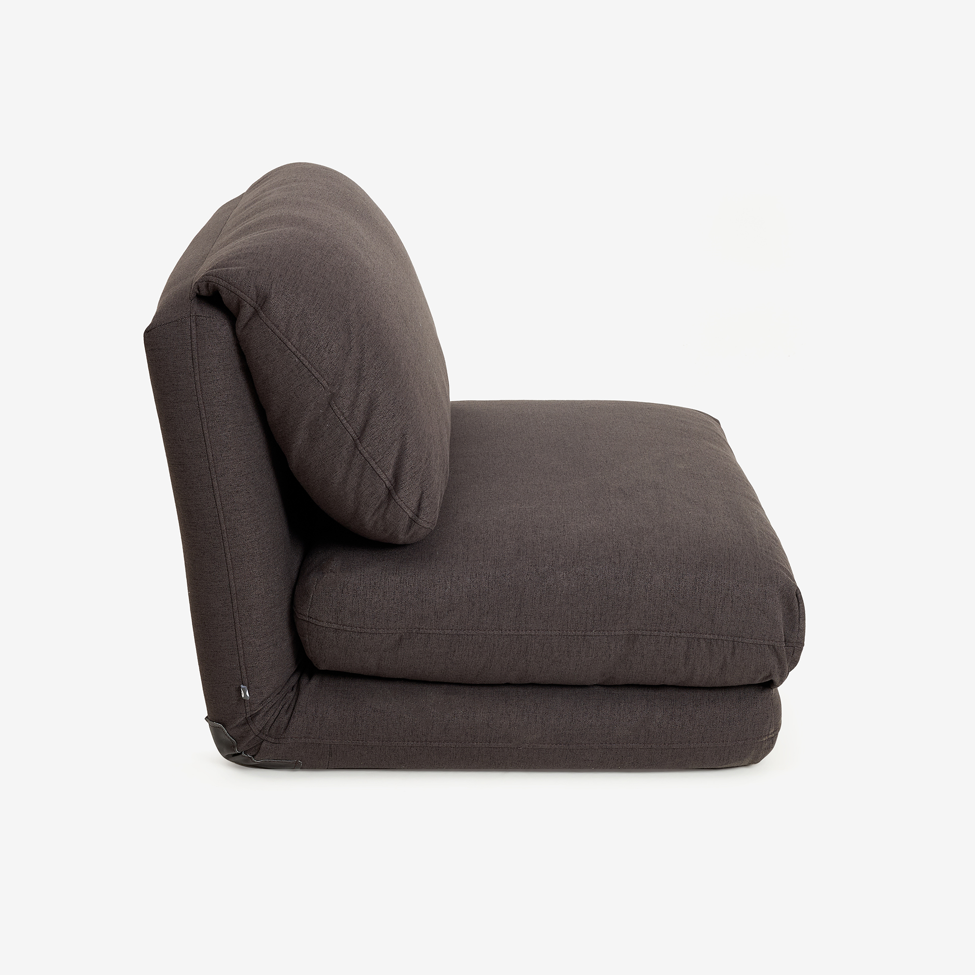 Sofá cama individual gris Ibon 78x82x58cm