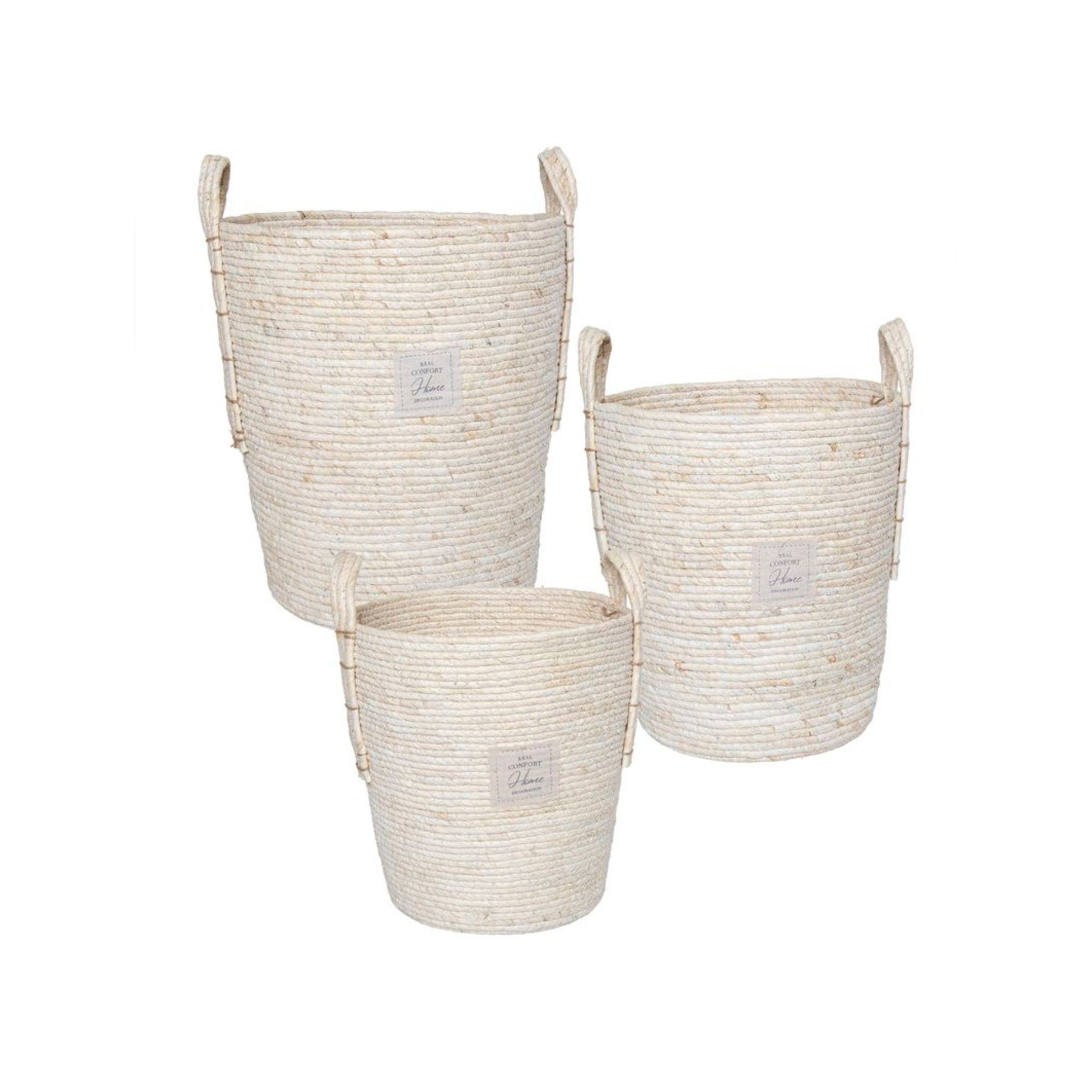 Cesta de lavander&iacute;a &Oslash;42x48cm Abune