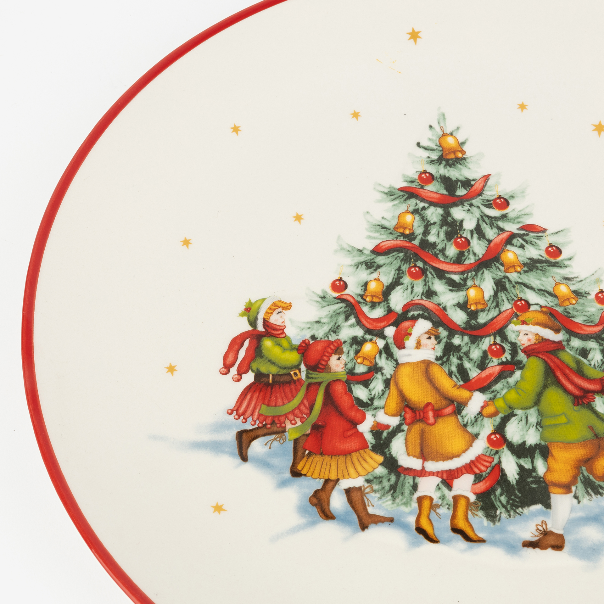 Plato de cerámica Nochebuena Ø30cm