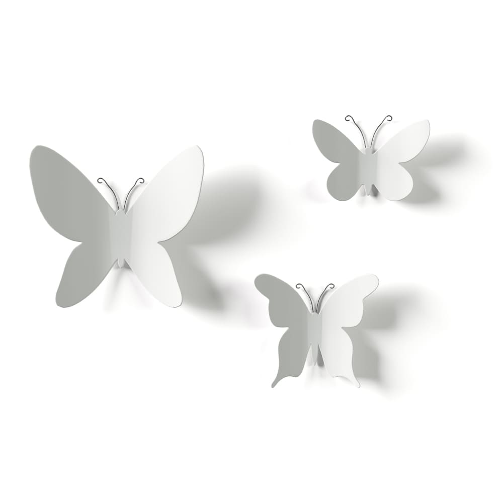 Set de 9 decoraci&oacute;n de pared Mariposas