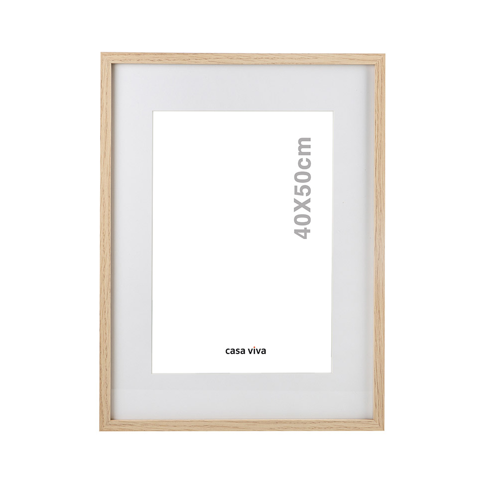 Marco de fotos madera 40x50cm