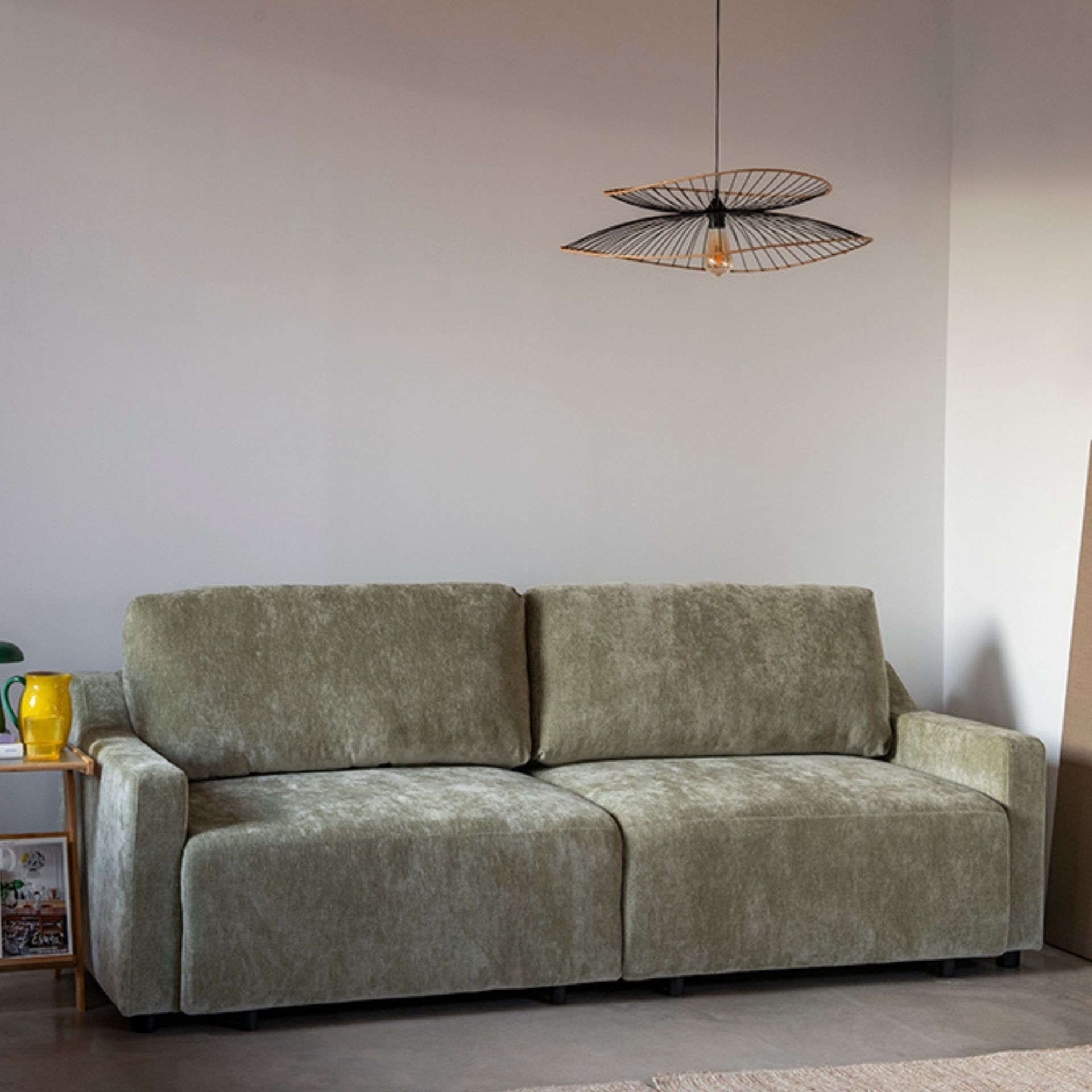 Sofá cama de 3 plazas mint Duman 229x113x86cm