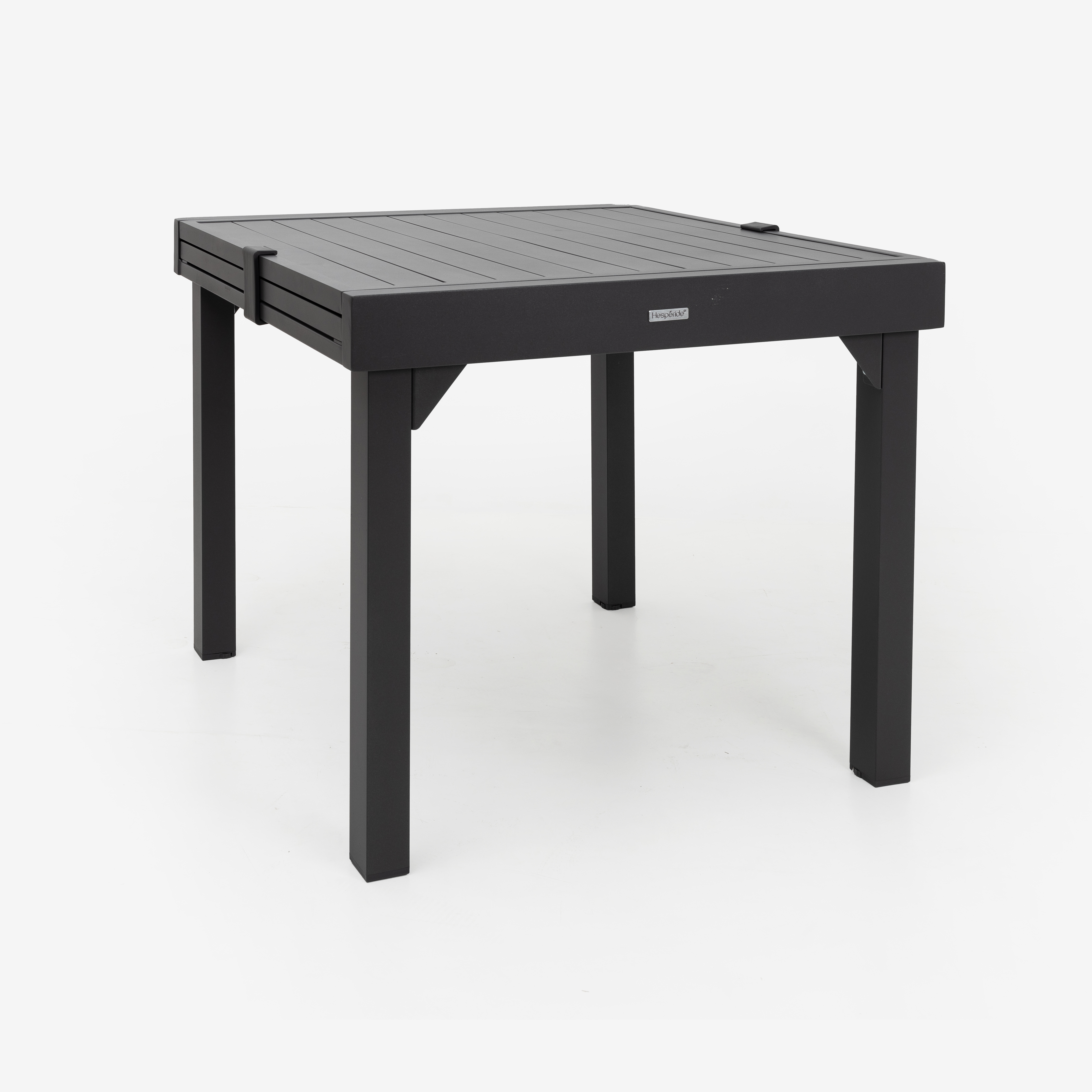 Mesa de jard&iacute;n extensible de aluminio Flamin 90/180x90x75cm