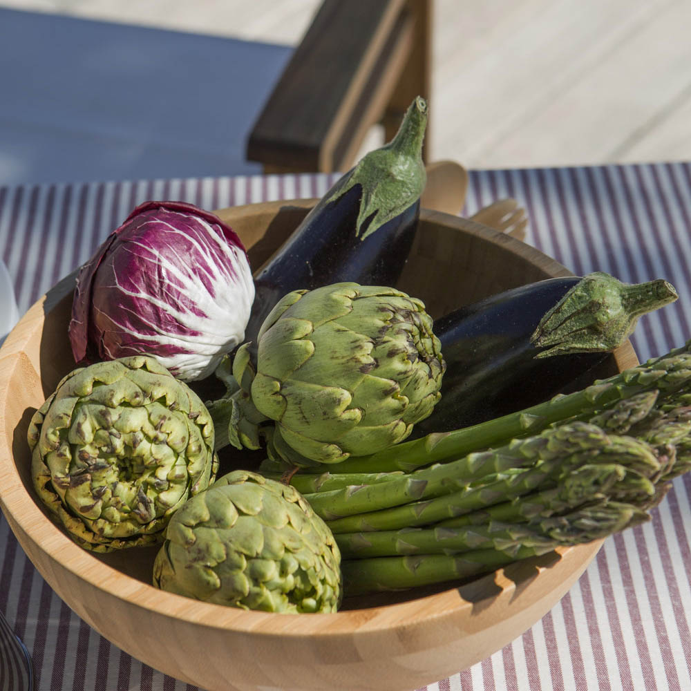 Ensaladera de bambú Freda 28x12cm