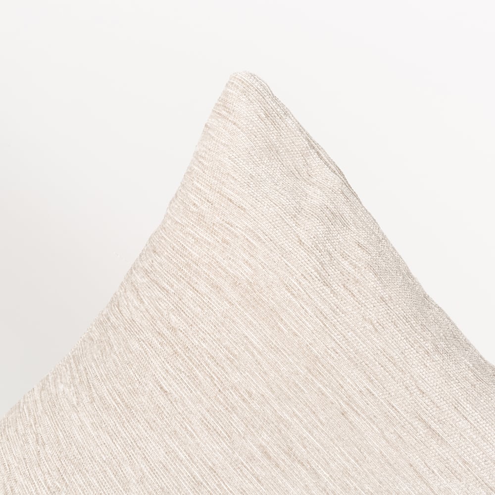 Funda de coj&iacute;n Velour marfil 45x45cm