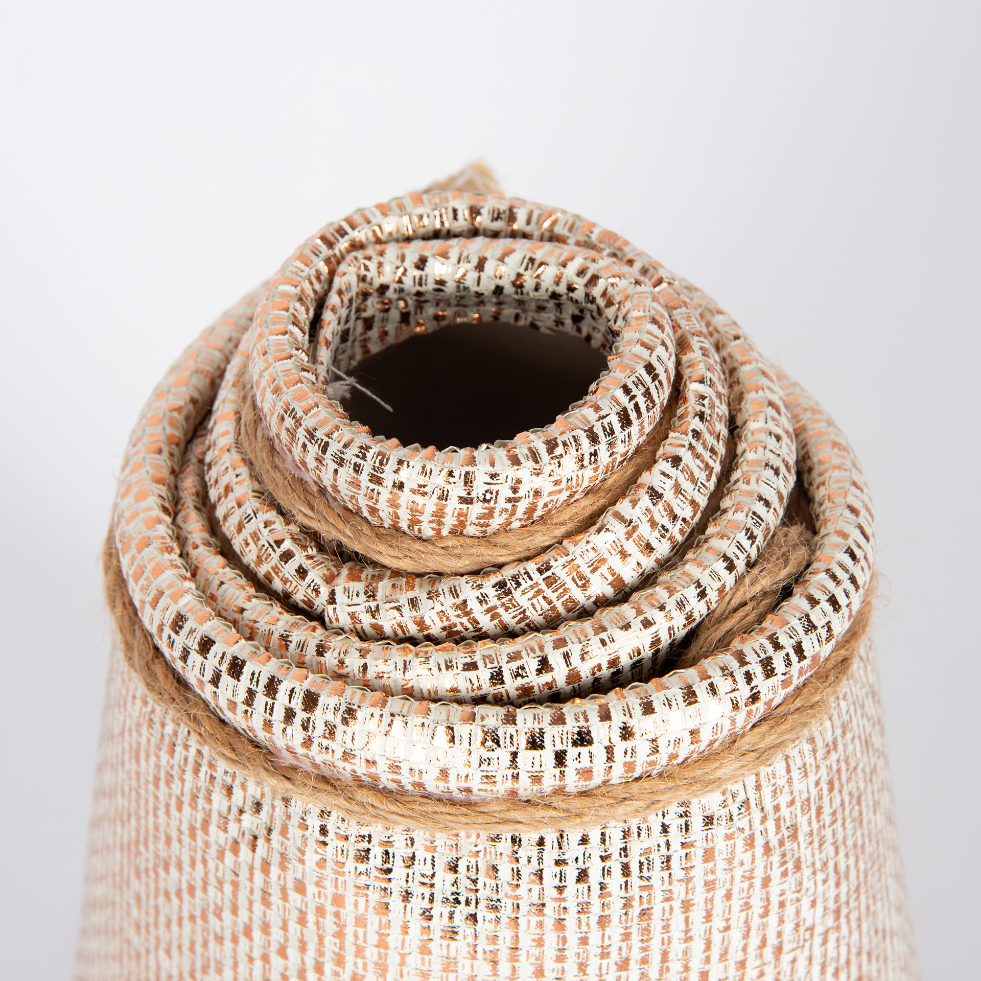 Cubremaceta de árbol Navidad cobre Ø40cm