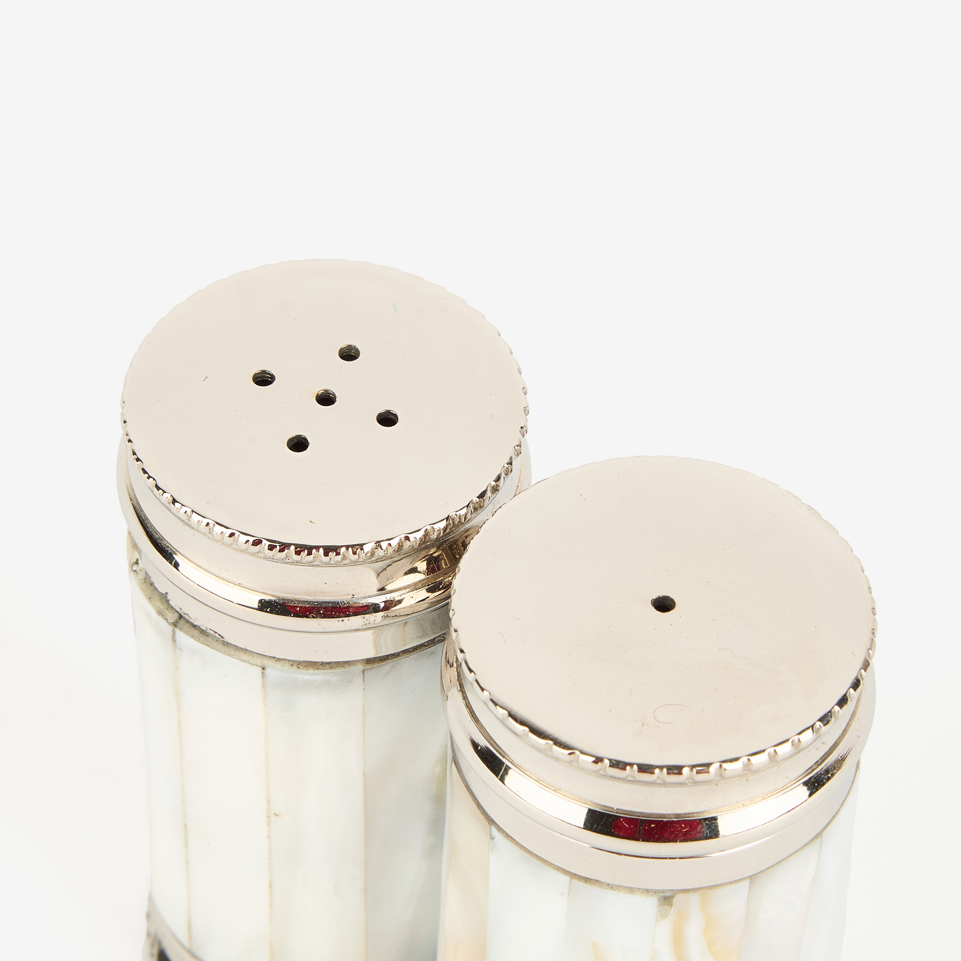 Set de salero y pimentero - 2 piezas &Oslash;5x10cm