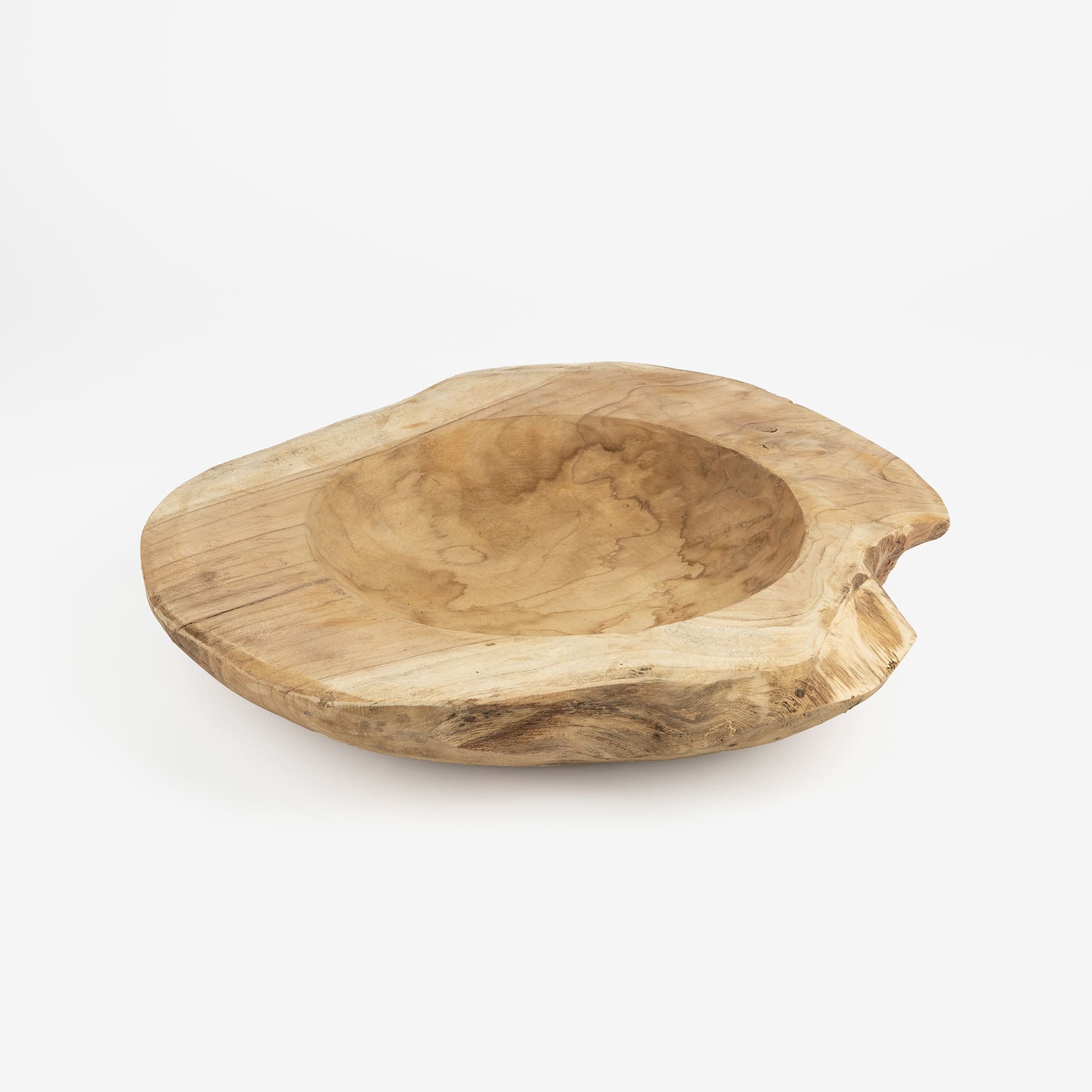 Centro mesa madera teca &Oslash;40cm