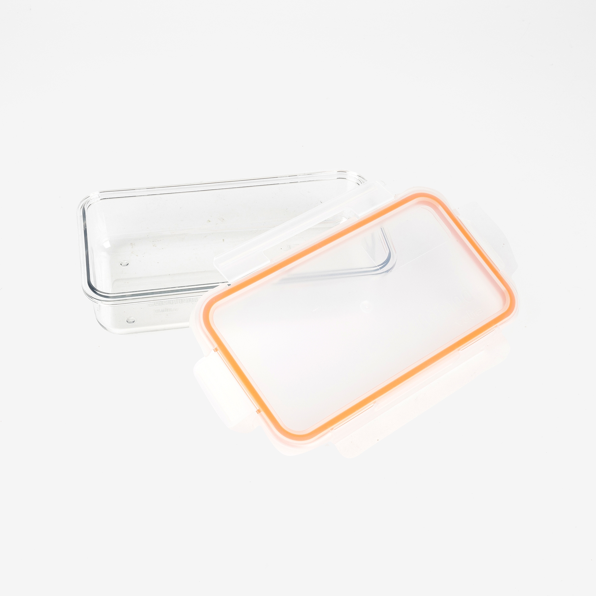 Táper de plástico rectangular hermético Tritan 19x11x5cm - 50cl