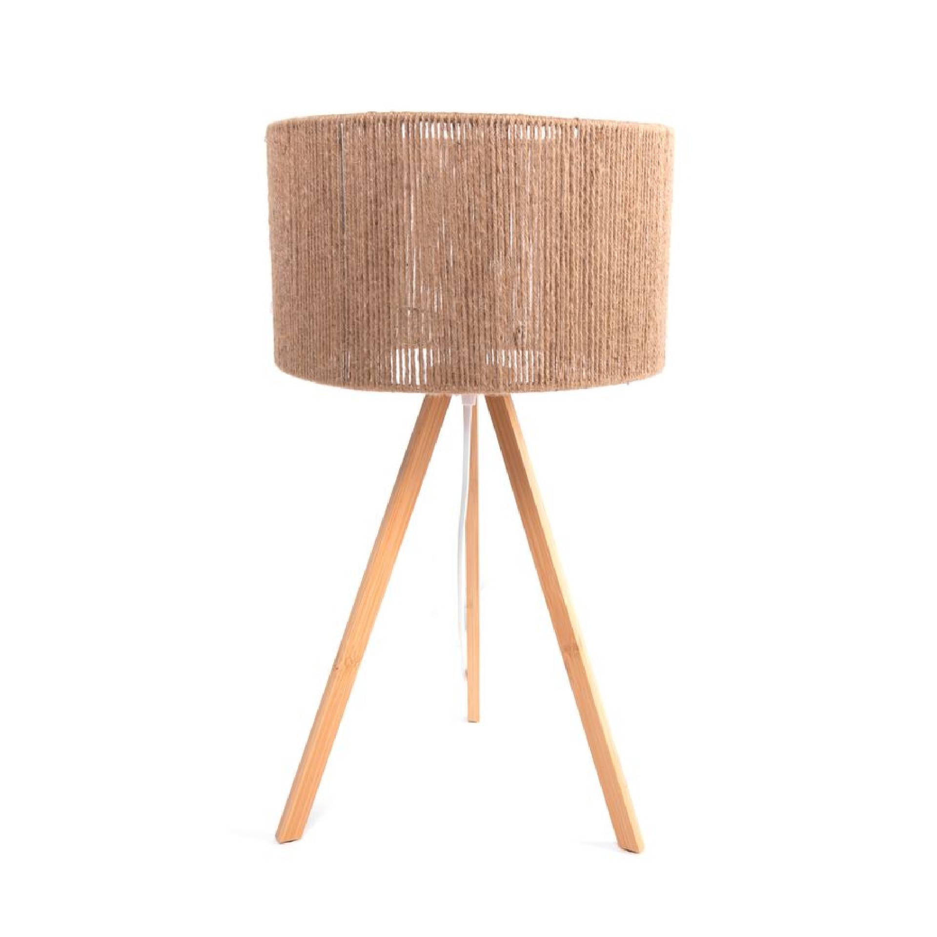 L&aacute;mpara de mesa tripode &Oslash;31X55cm