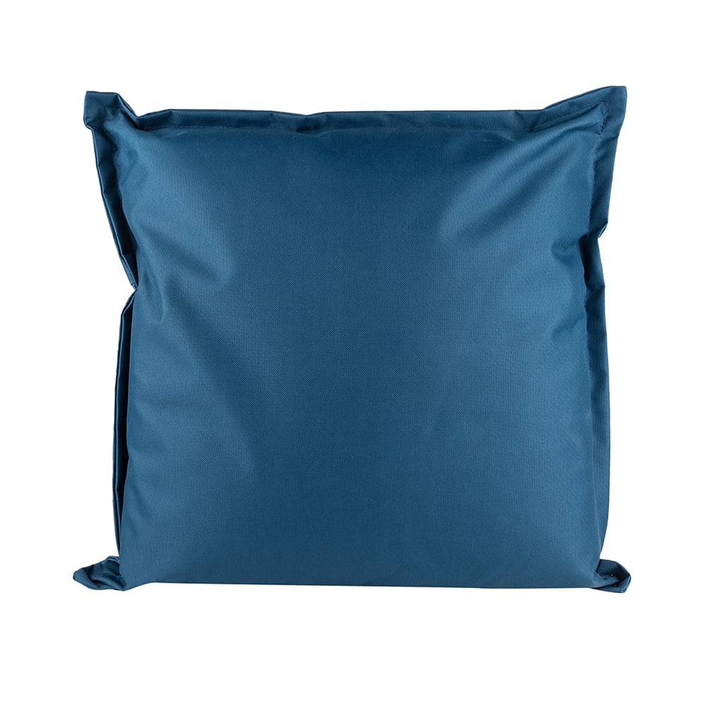 Coj&iacute;n para exterior azul marino de poli&eacute;ster