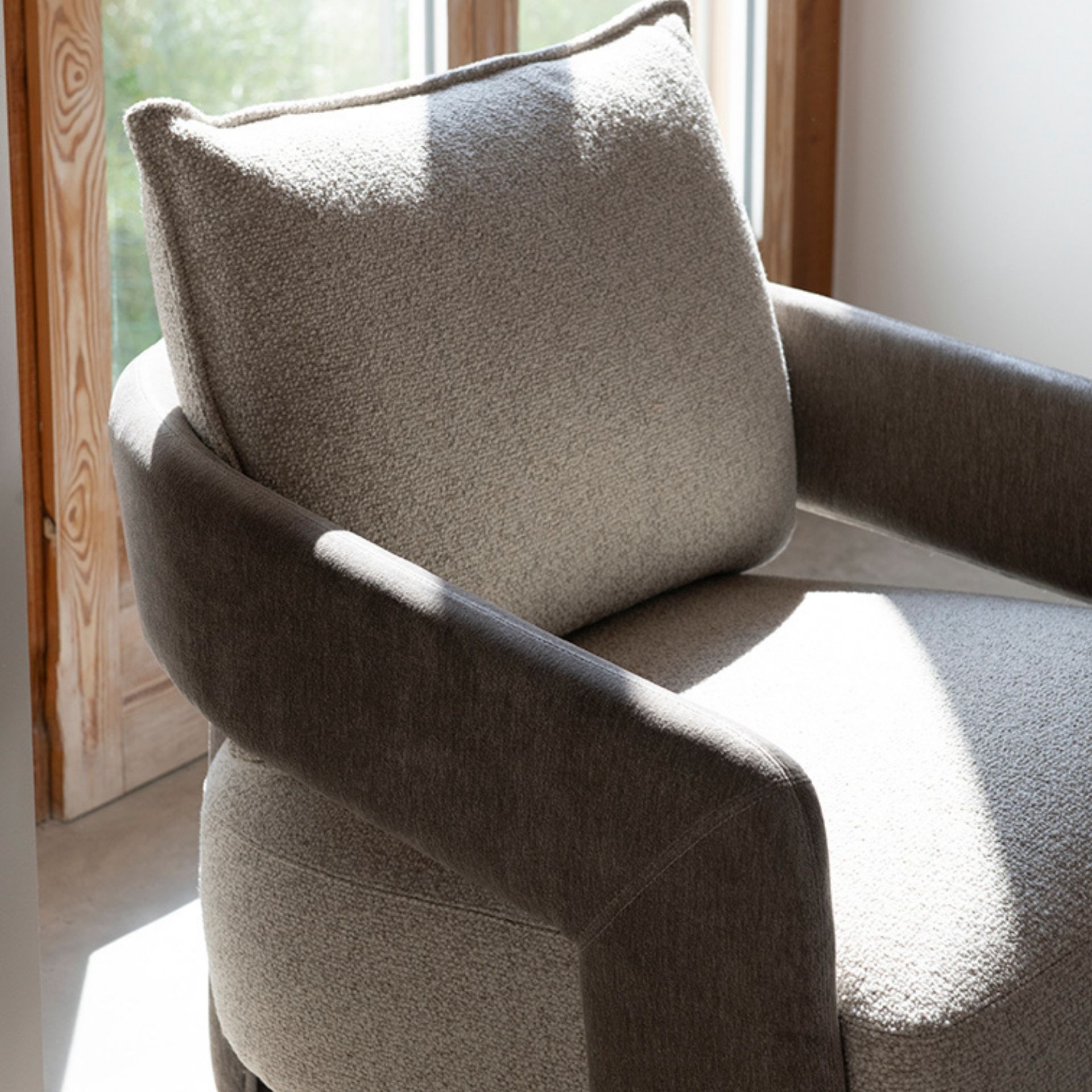 Butaca beige Regina 83x82x69cm Clau&Chloe