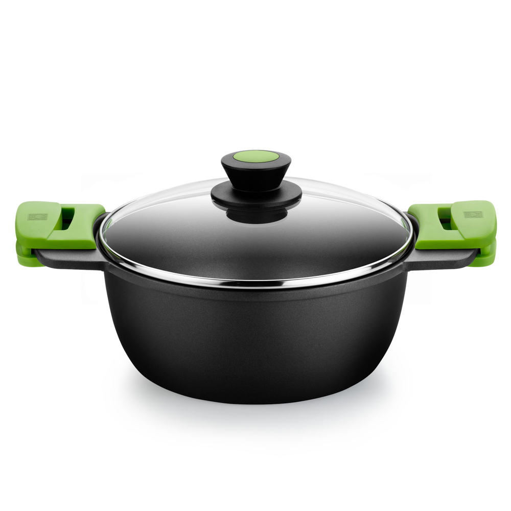 Cacerola alta con tapa Prior &Oslash;24cm - 4L - BRA