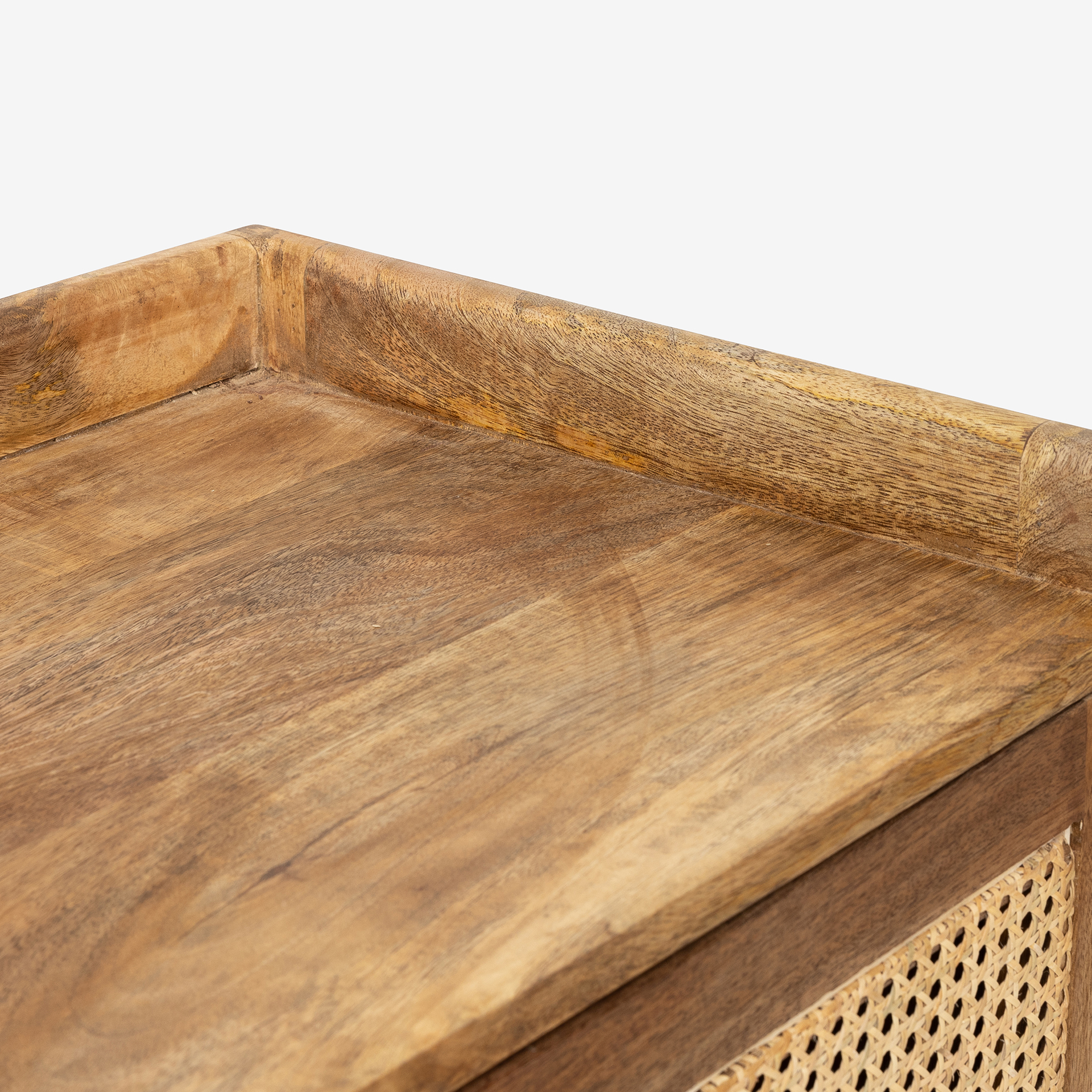 Aparador de madera de mango Merlin 180x42x82cm Clau&Chloe