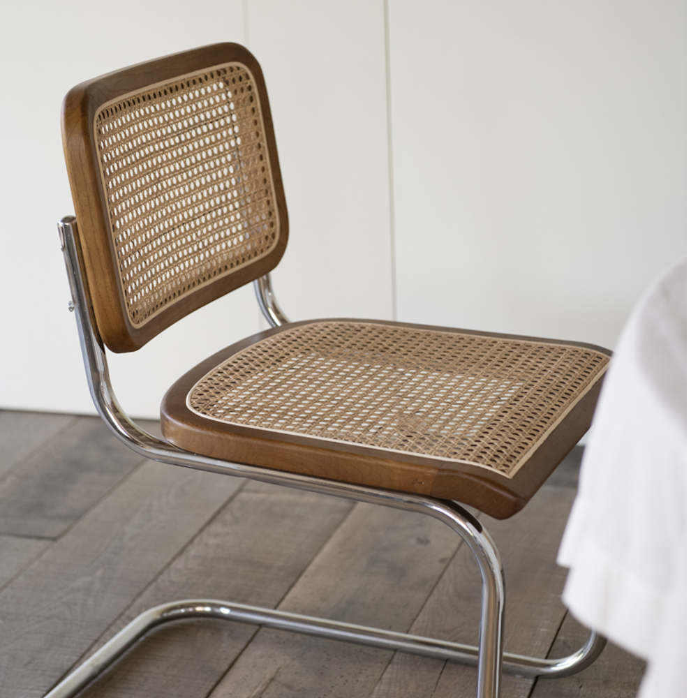 Silla de comedor de ratán Leonor 47,5x63,5x82cm Clau&Chloe