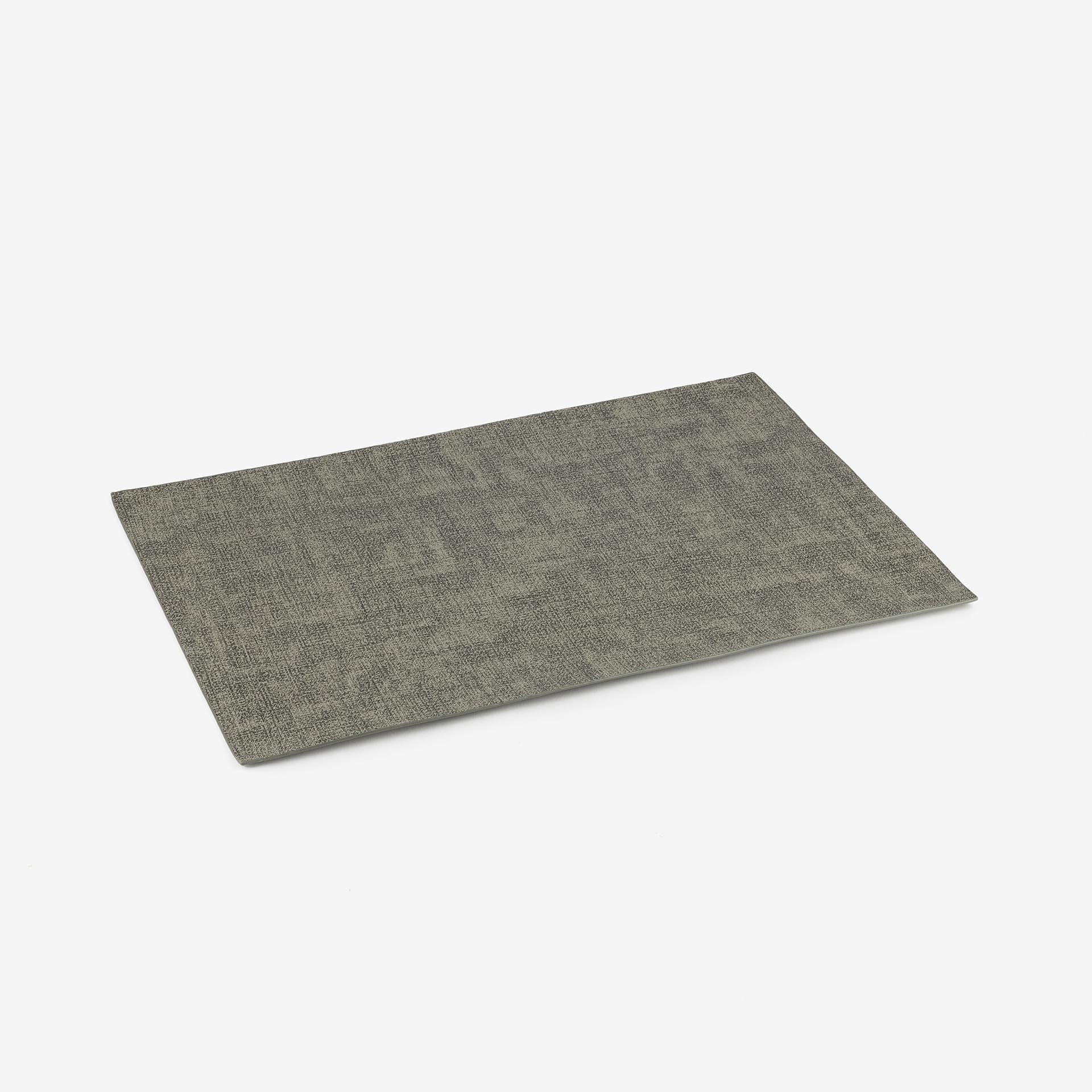 Mantel individual reversible gris oscuro 30x45cm