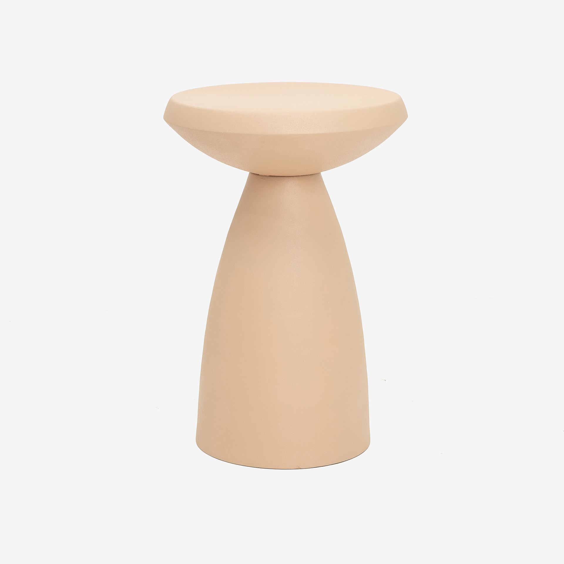 Mesa auxiliar de acero Varmo Ø30x47cm Clau&Chloe