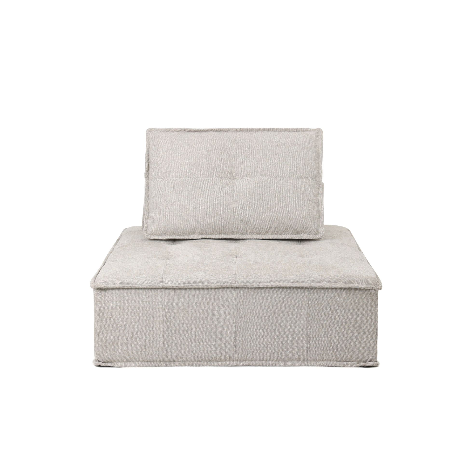 Sofá modular/butaca de algodón Hugo 100x110x82cm