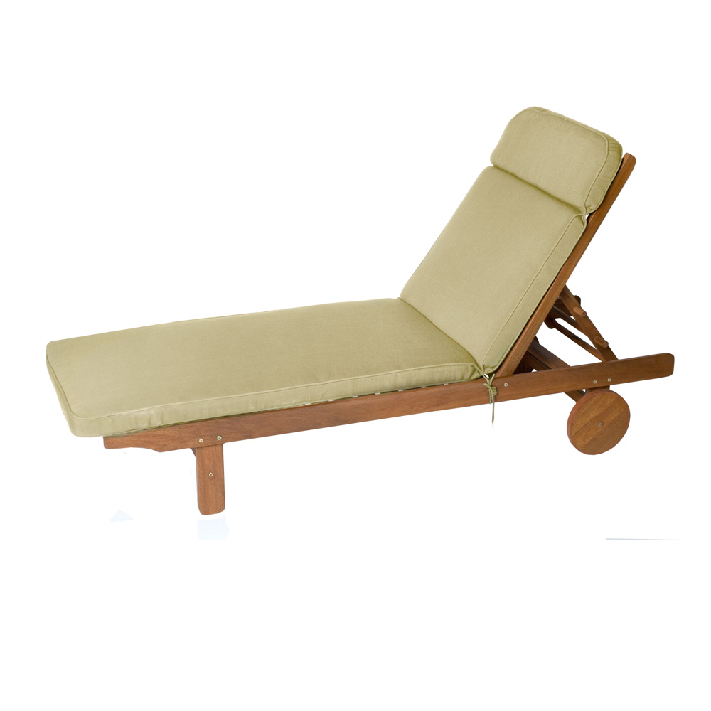 Cojín de tumbona Bahamas en beige