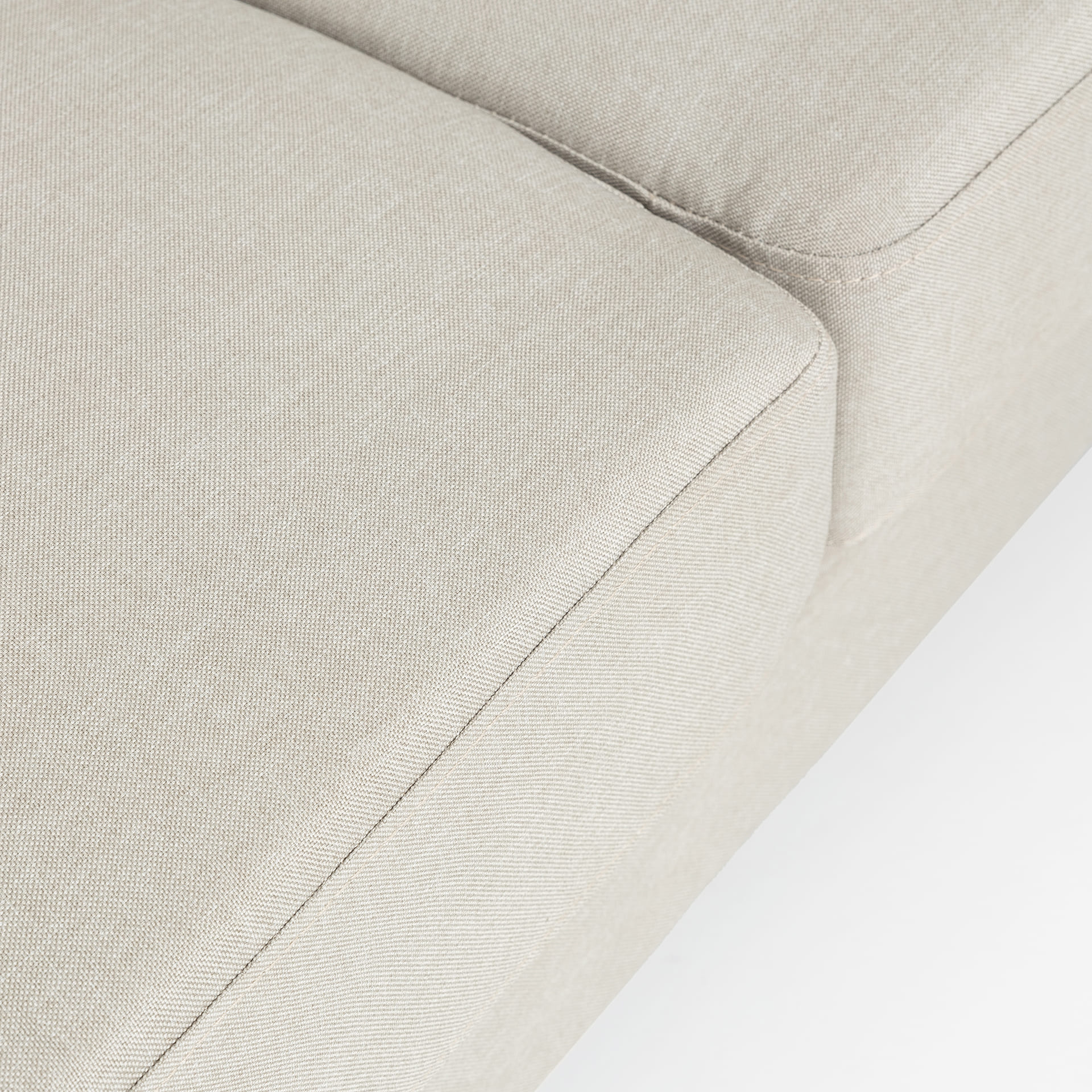 Sof&aacute; de 2 plazas beige Padua 178x84,5x83cm