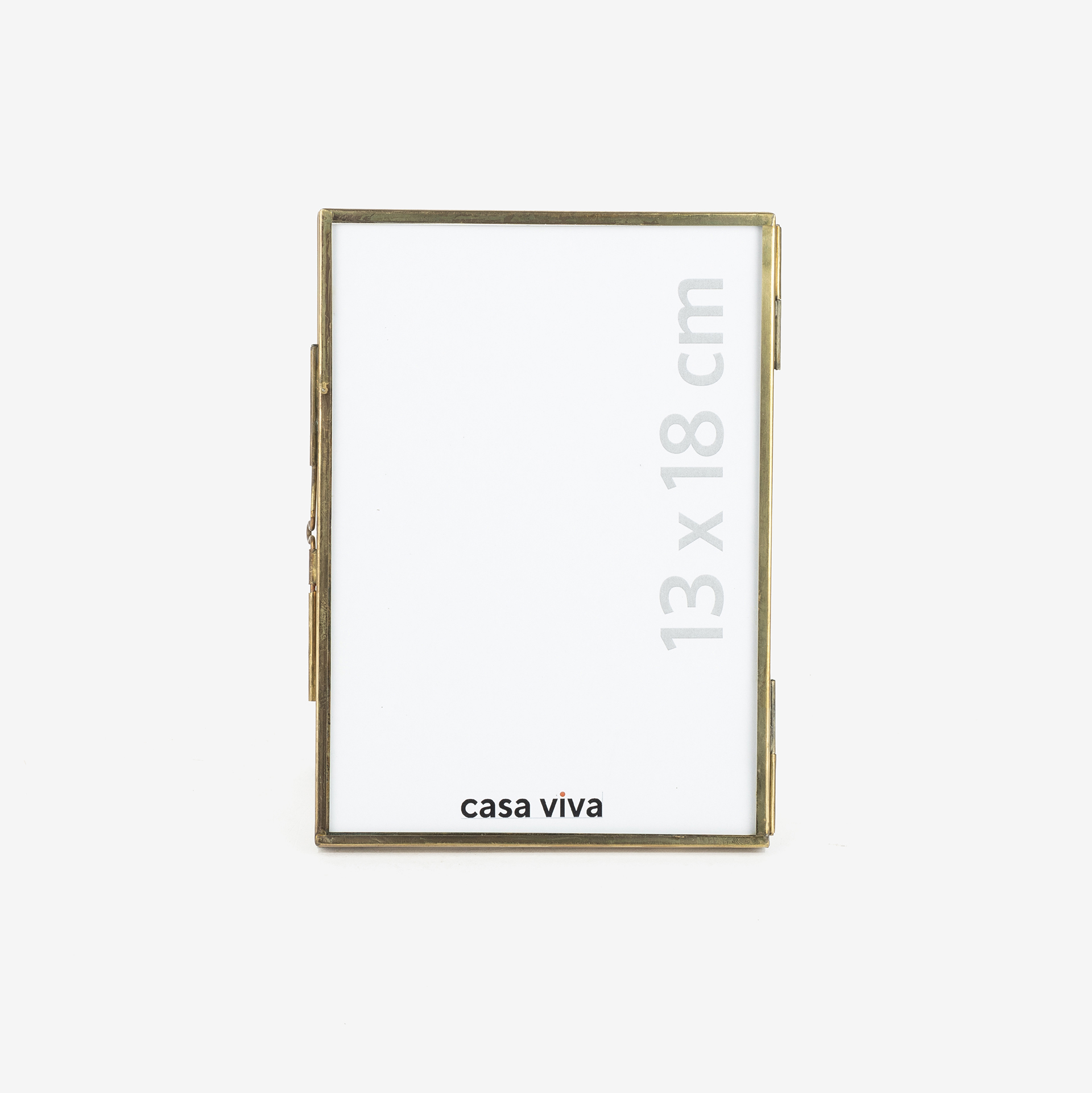 Marco de fotos dorado 13x18cm