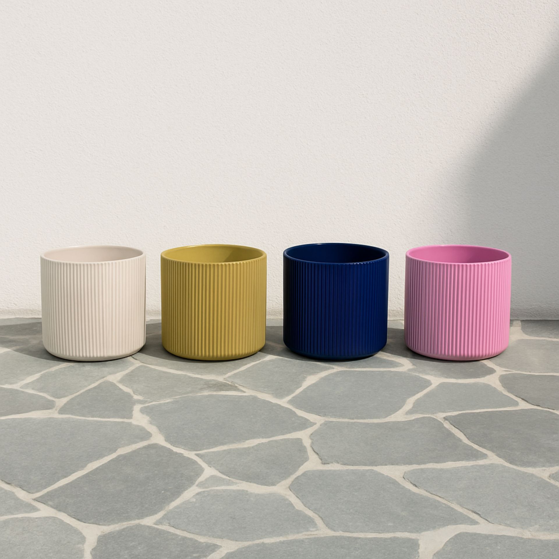 Macetero de cerámica Aike Ø13x14cm