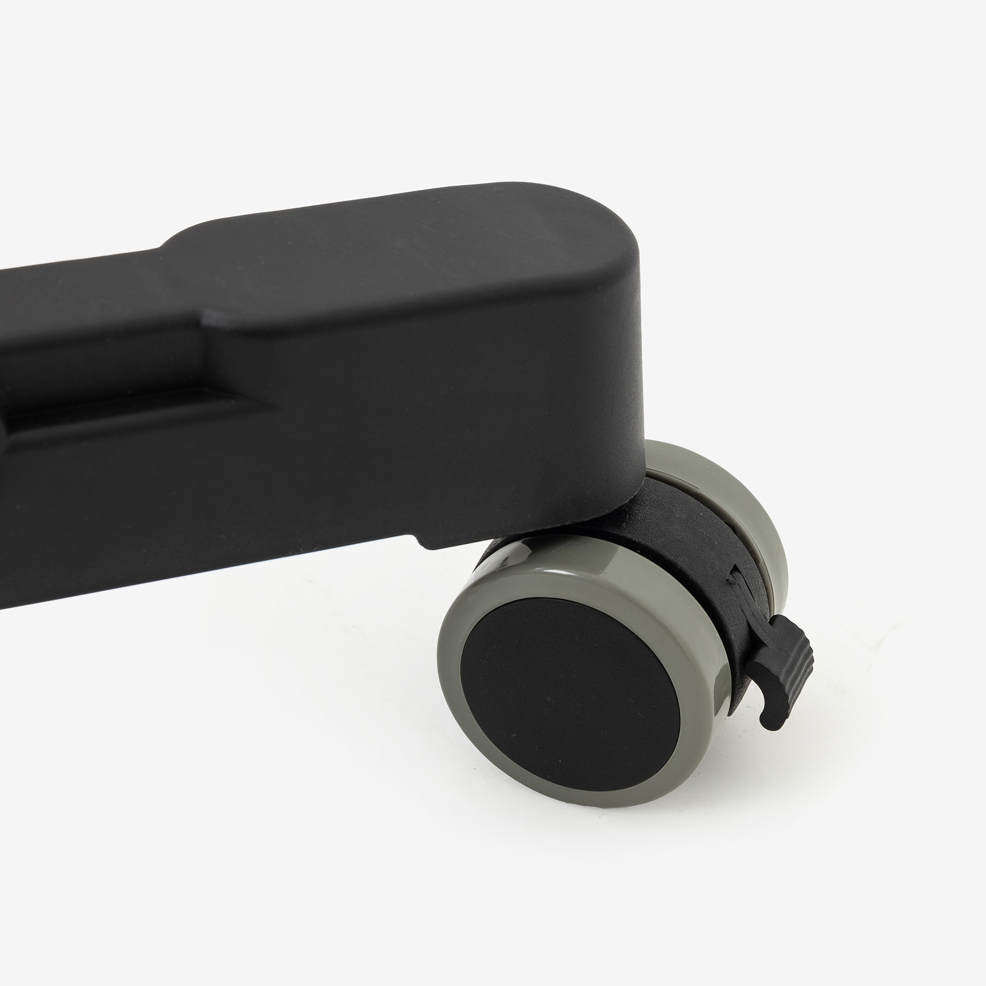 Perchero pie con ruedas negro 120x42x165cm