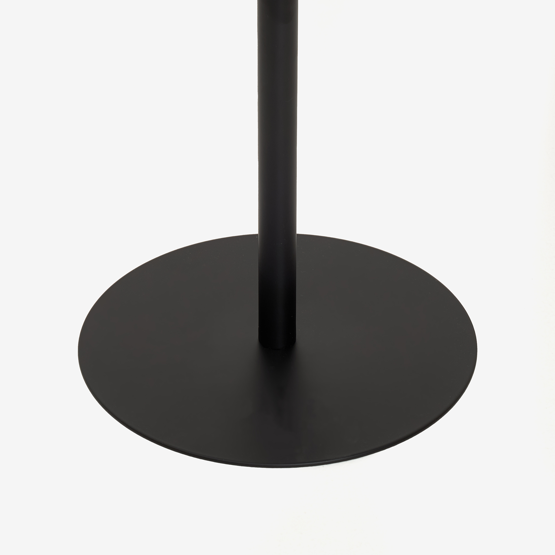 Mesa auxiliar de metal negra Malak &Oslash;35x53cm