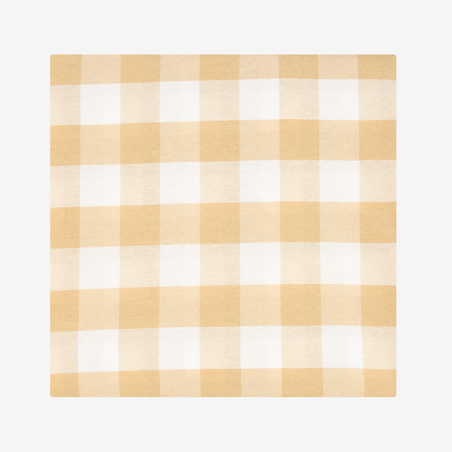 Mantel beige Vichy 140x250cm