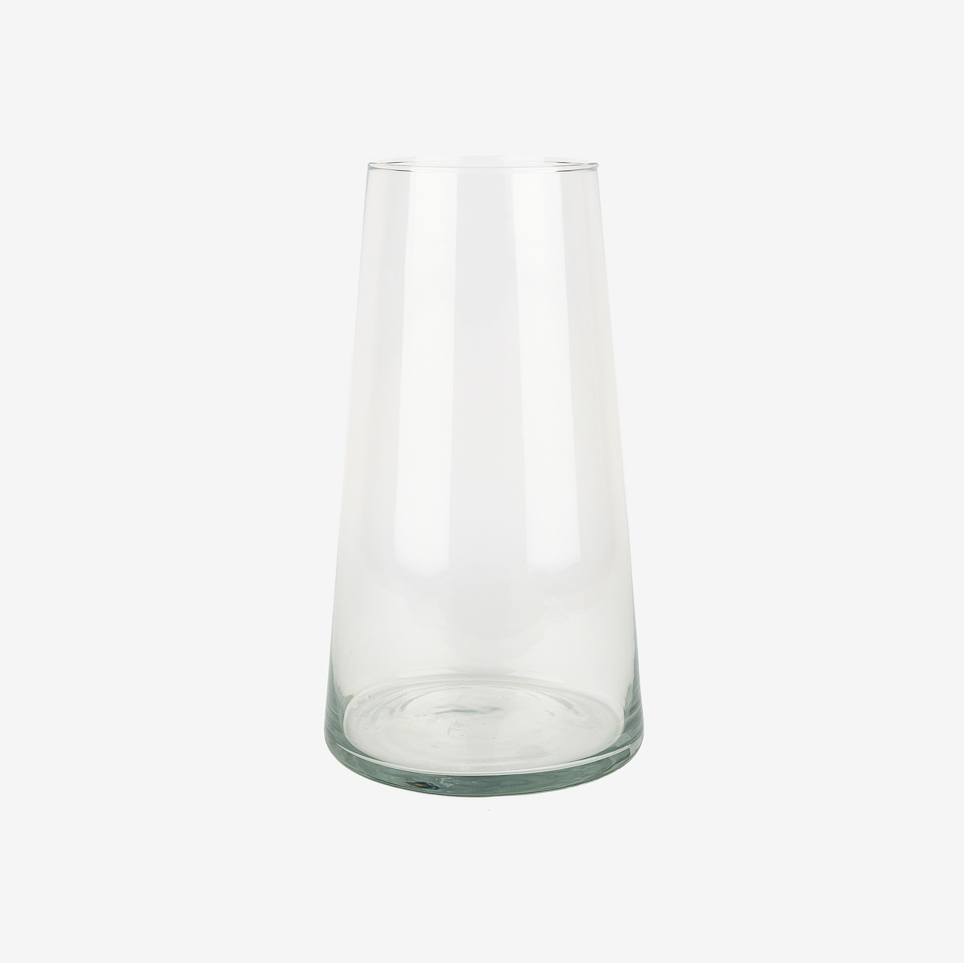 Jarrón de cristal Mika Ø17x30cm