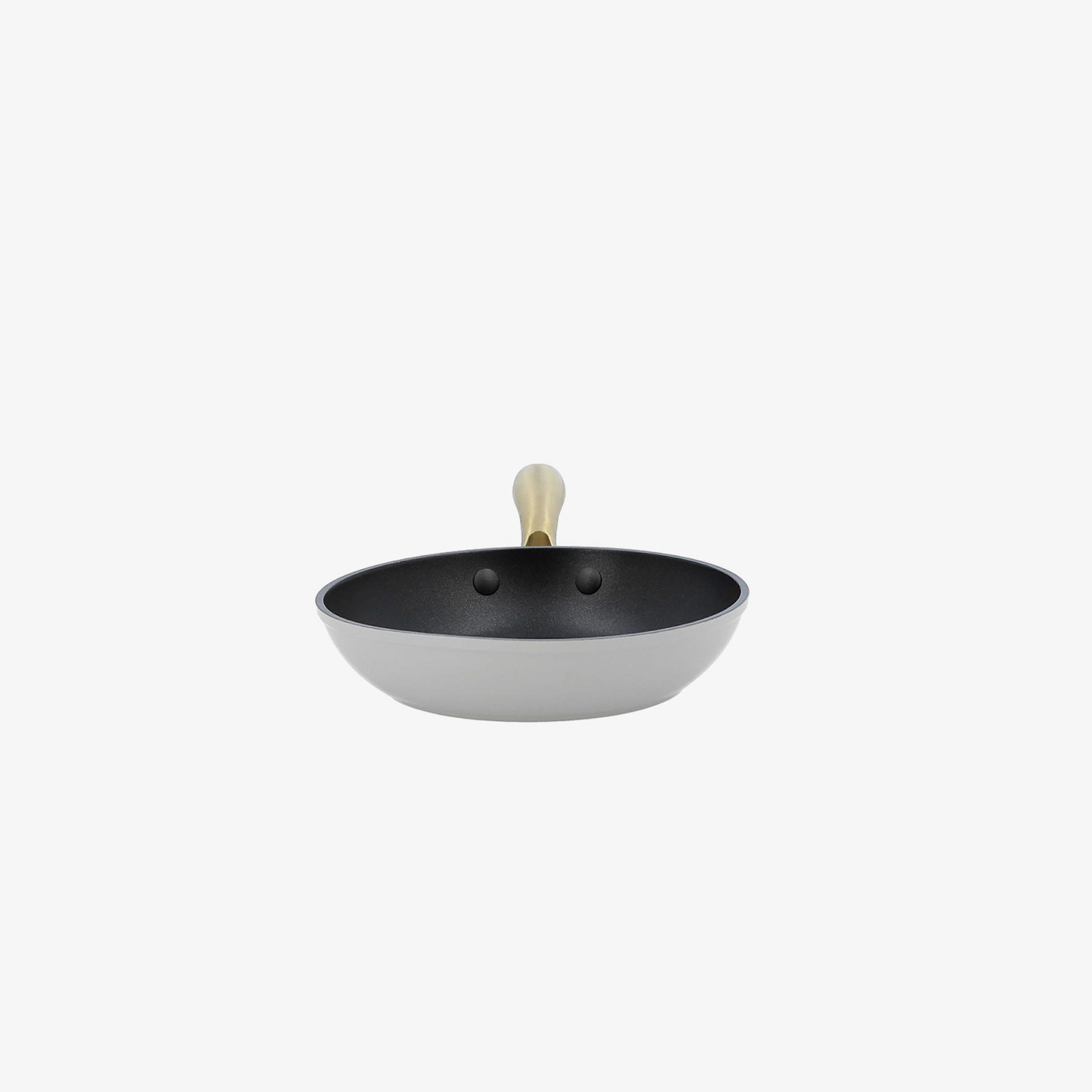 Sart&eacute;n gris claro de aluminio forjado Bruma 20cm