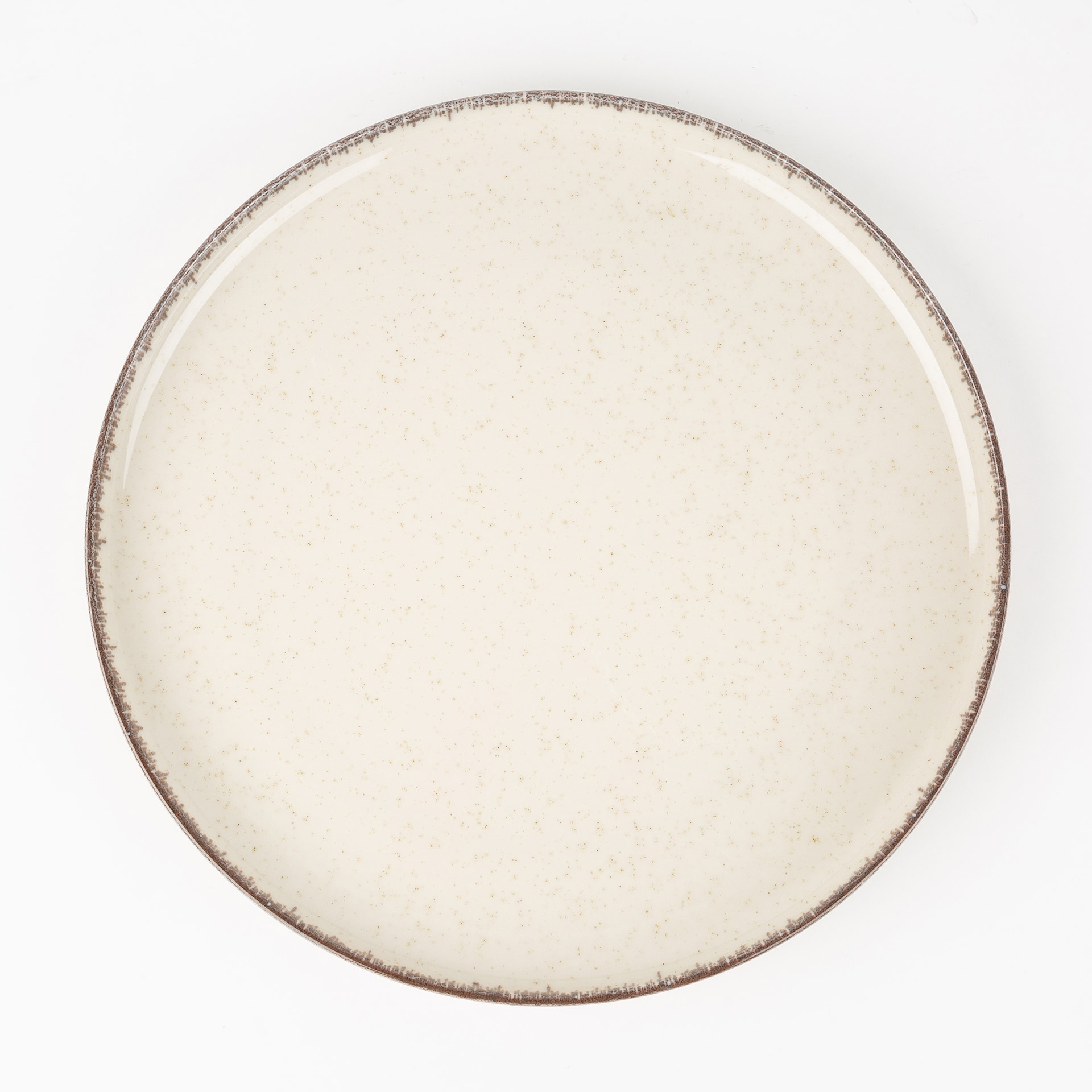 Vajilla de 12 piezas de porcelana marfil Olite