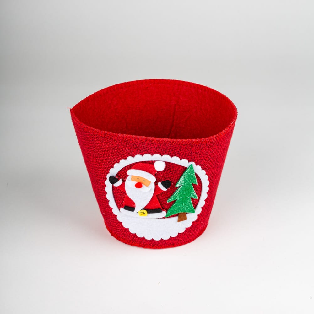 Bolsa de Navidad tipo cesta 2 modelos