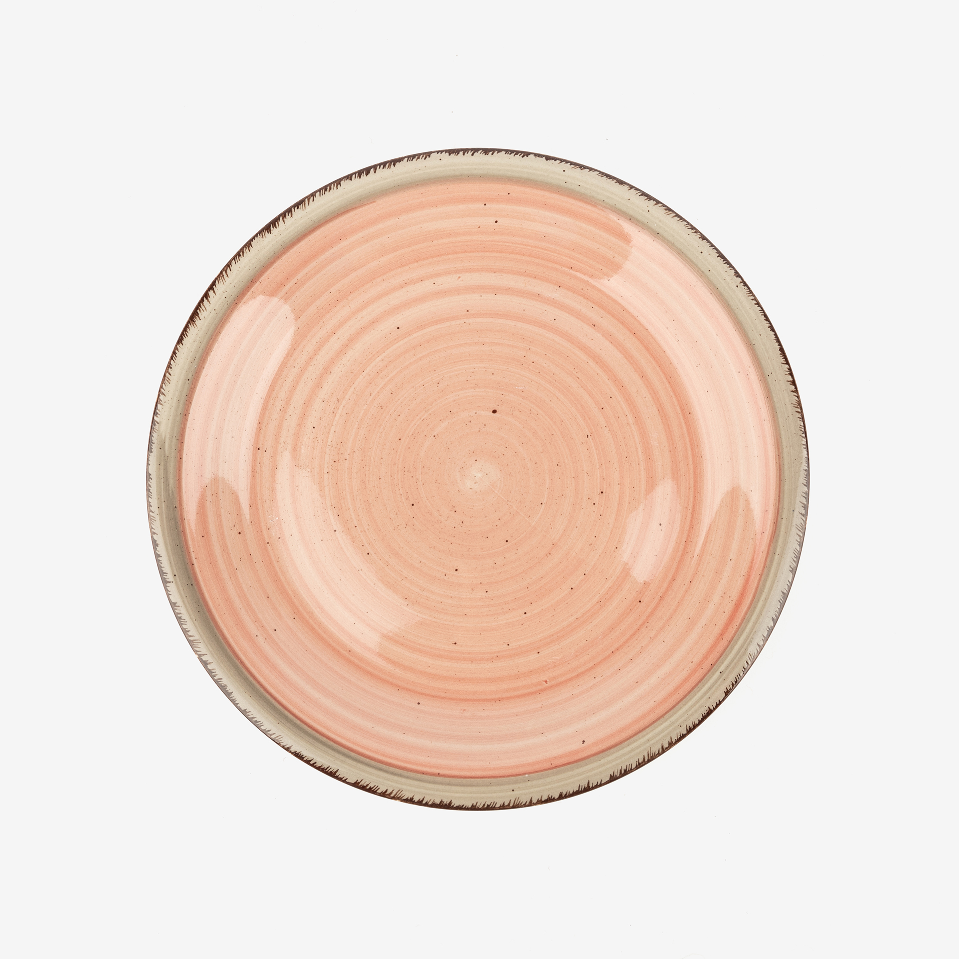 Vajilla de porcelana de 18 piezas rosa Juliett