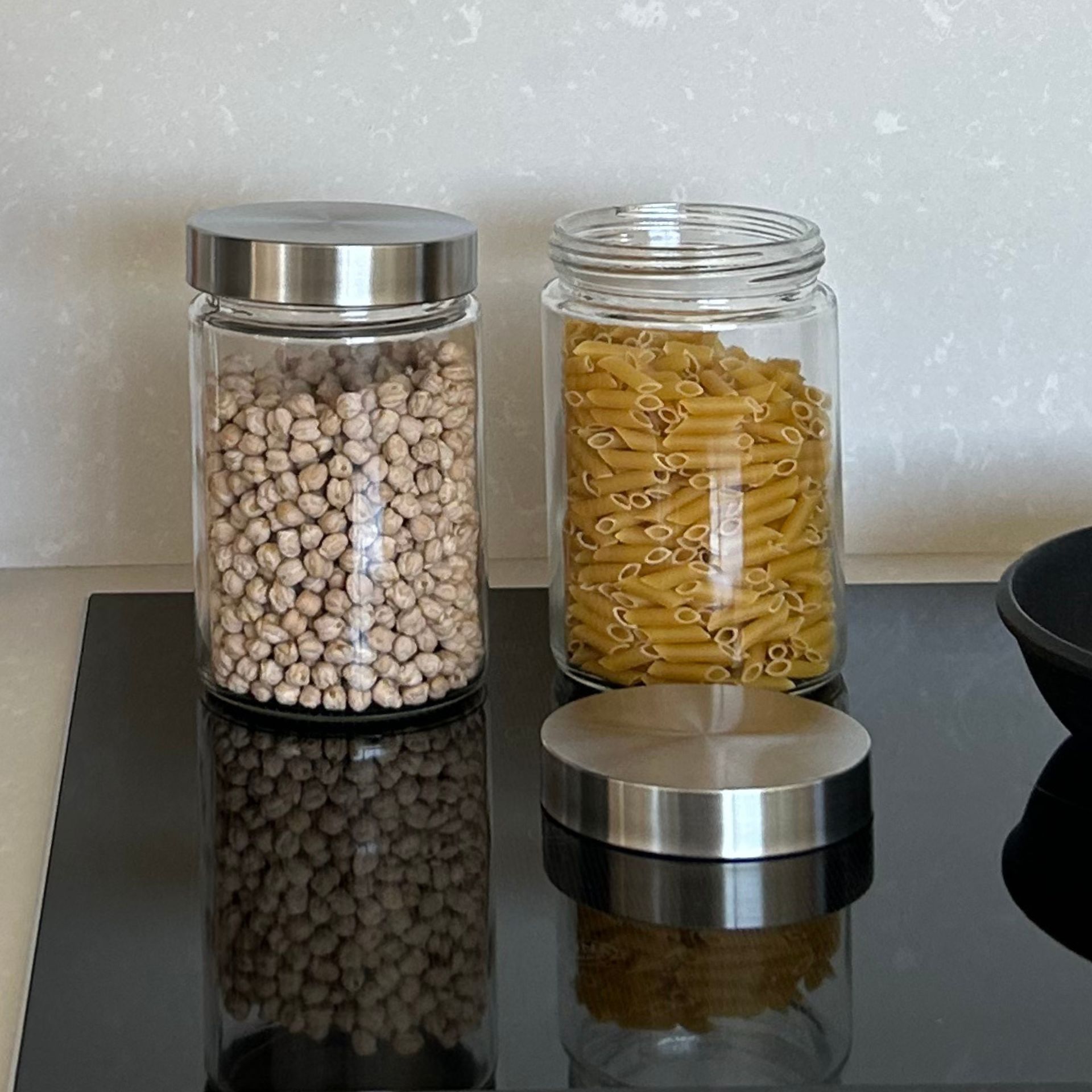 Bote de cocina de cristal Galasi 1,7L &Oslash;12x23cm