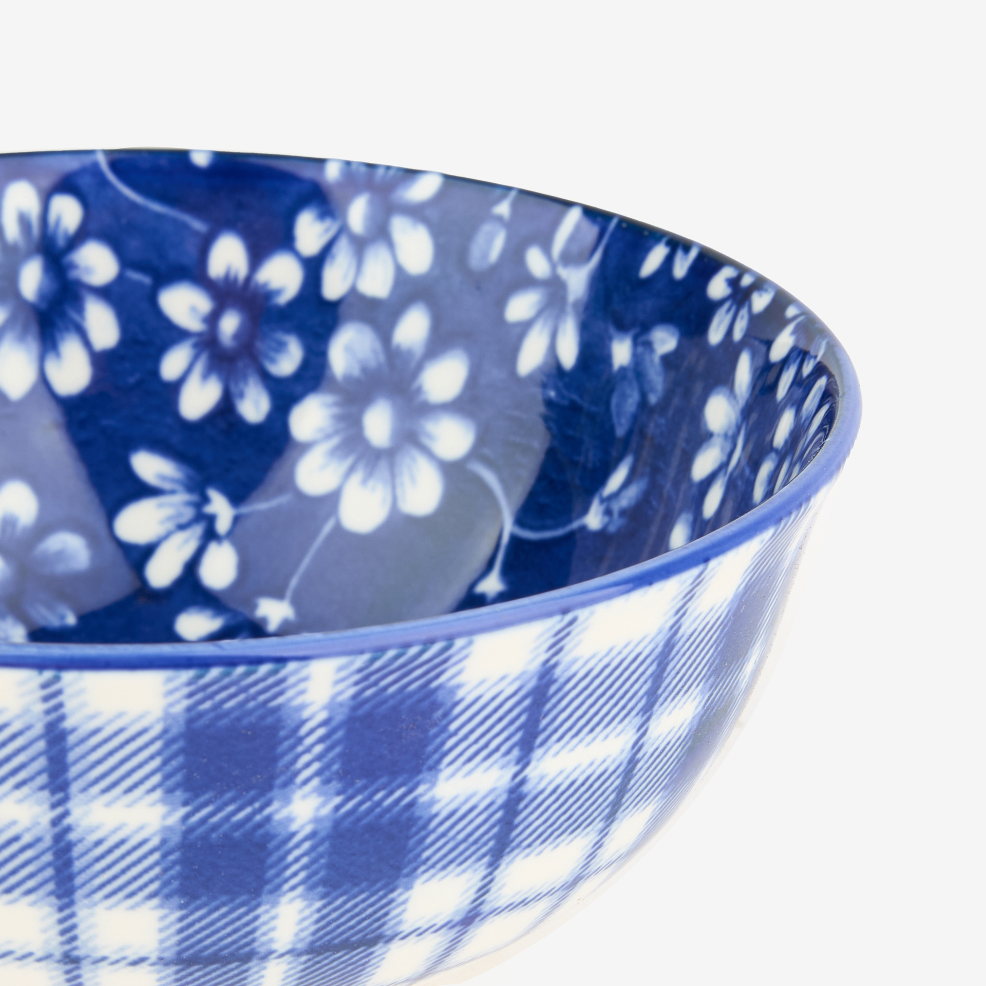 Bol de porcelana azul Nara &Oslash;23cm