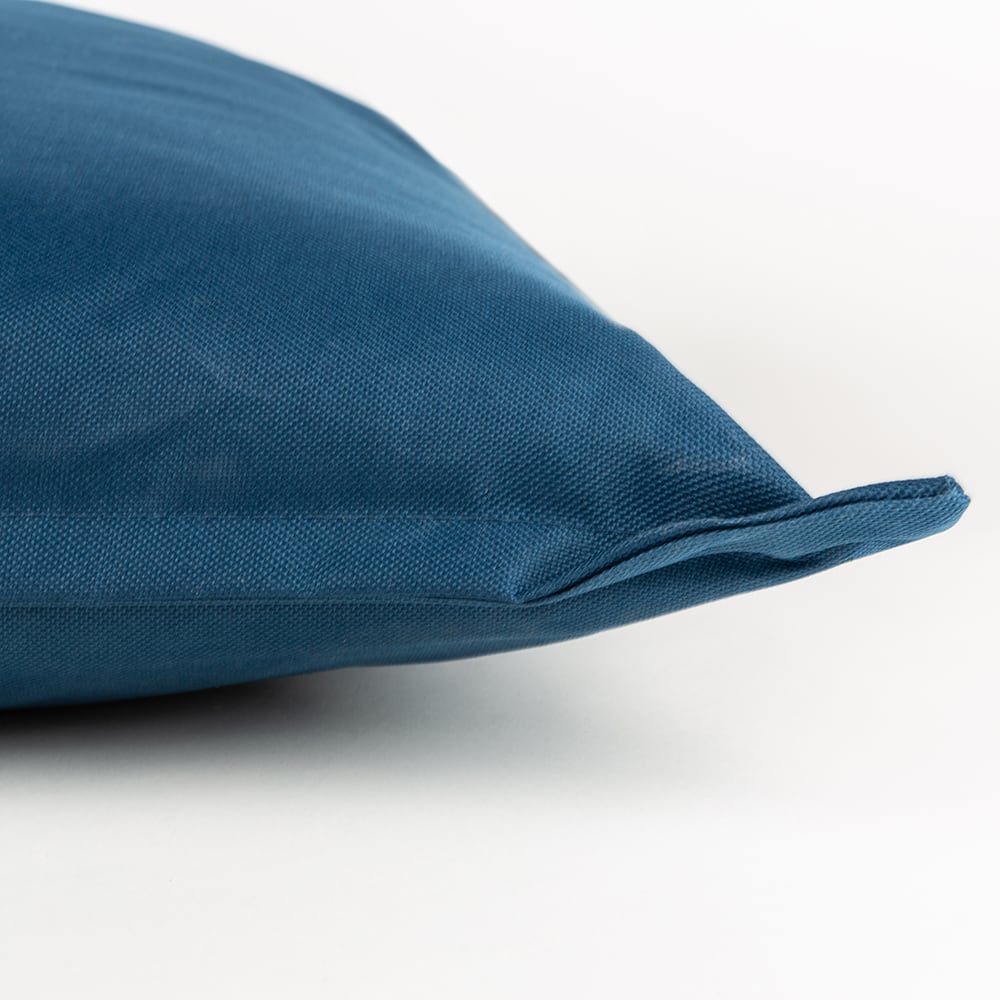 Coj&iacute;n para exterior azul marino de poli&eacute;ster