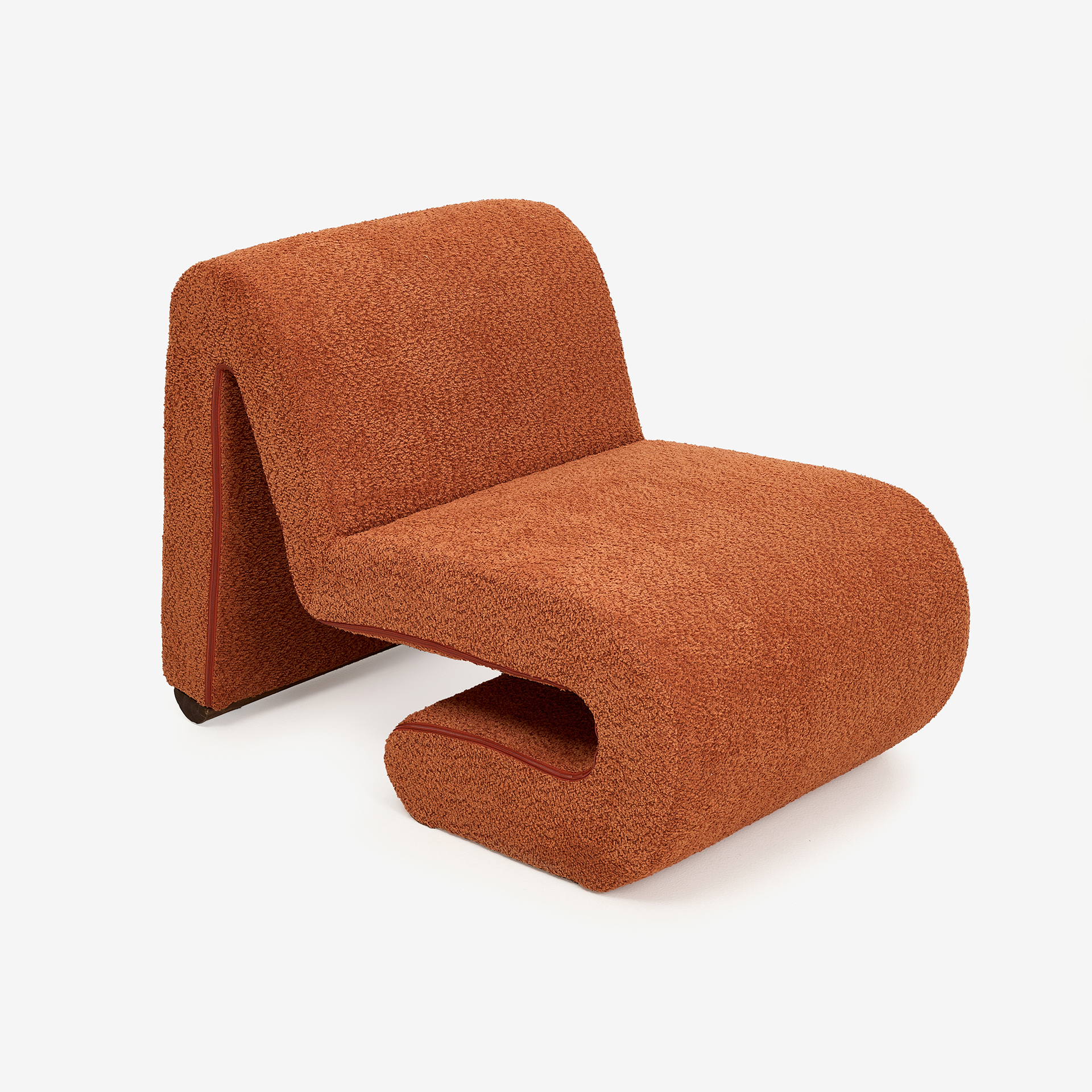 Butaca borreguito cobre Ailen 59x86x64cm Clau&Chloe