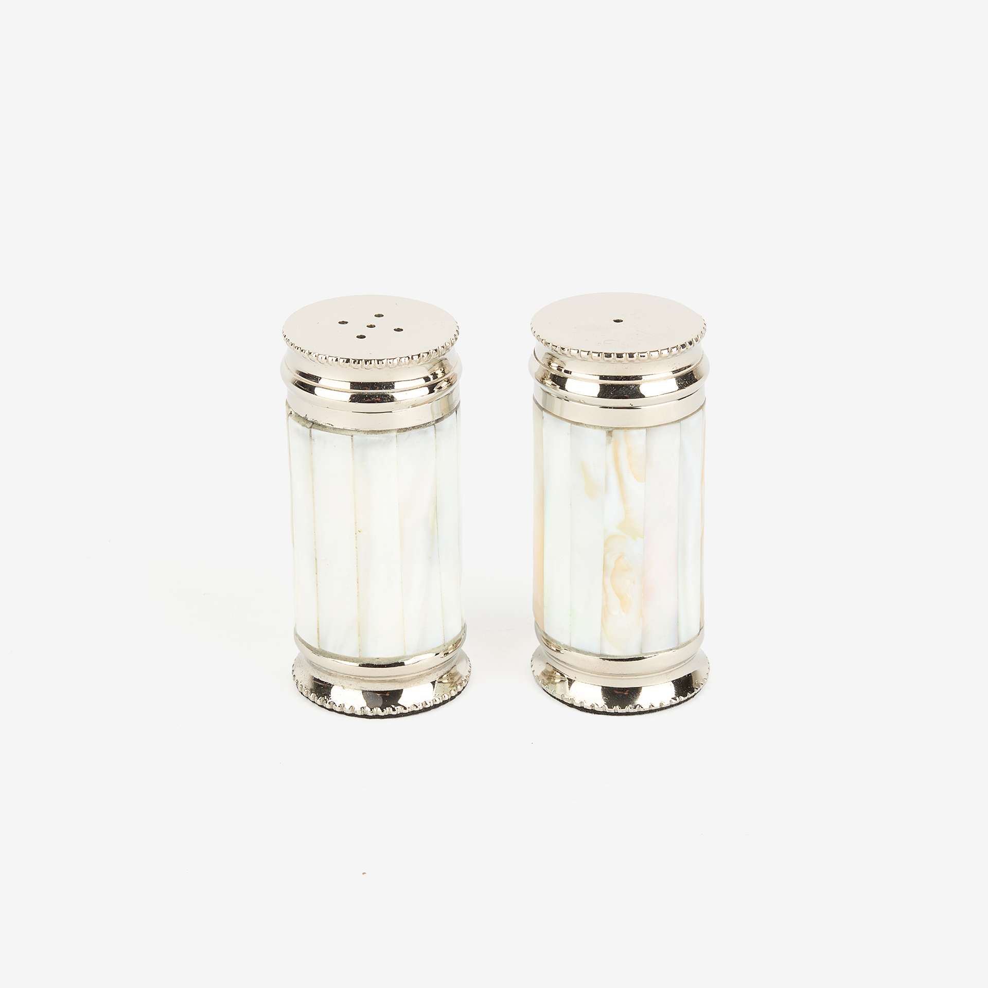 Set de salero y pimentero - 2 piezas &Oslash;5x10cm