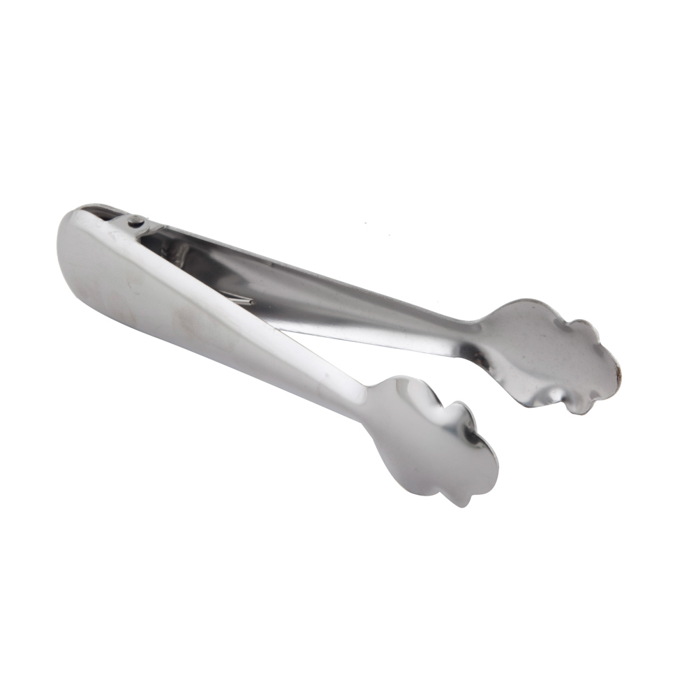 Pinza para hielo de acero in&oacute;xidable