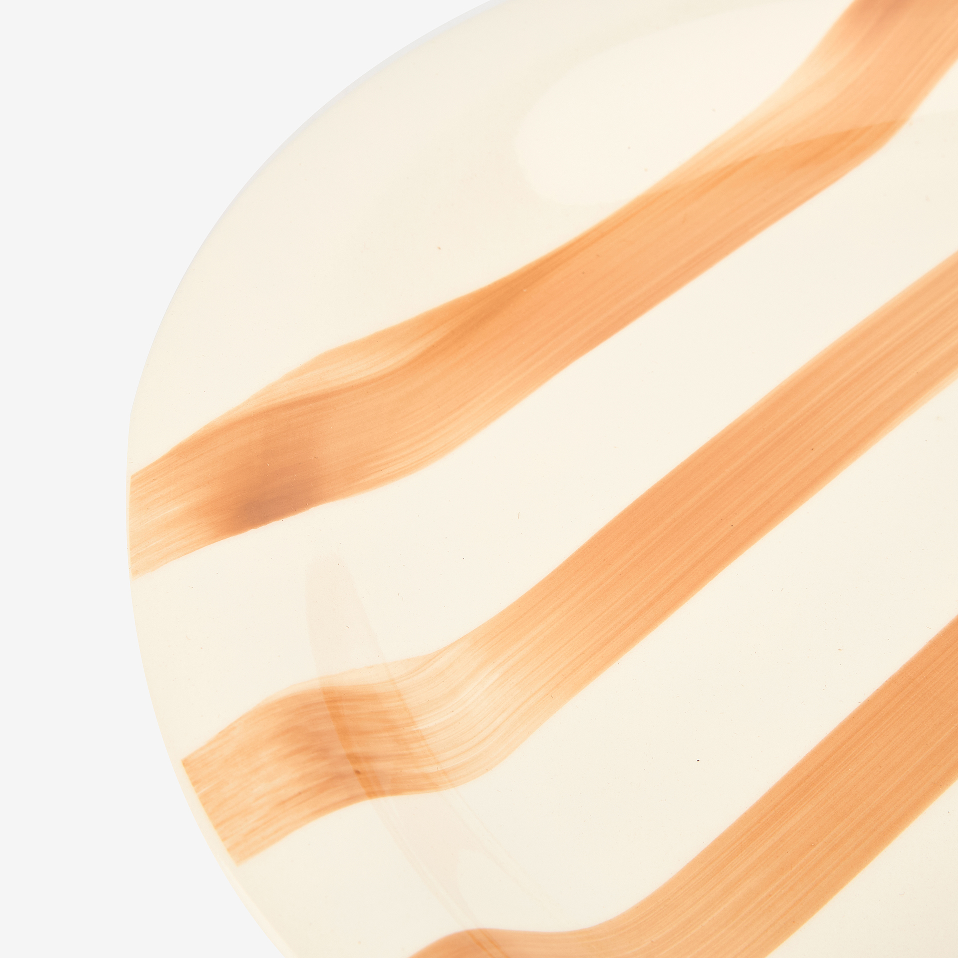 Vajilla de 18 piezas de cer&aacute;mica ocre Bargas