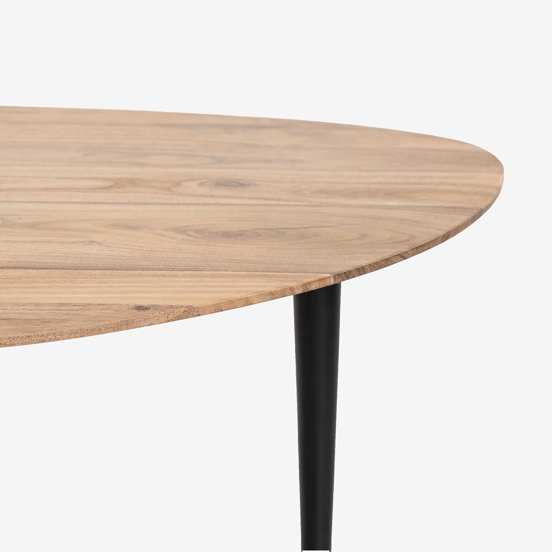 Mesa auxiliar triangular de madera G Bari